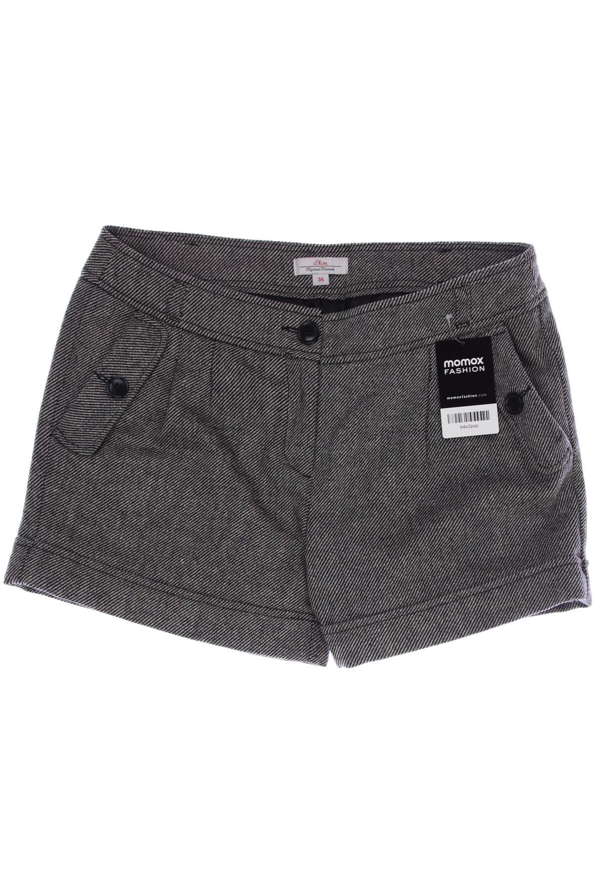 

s.Oliver Damen Shorts, schwarz, Gr. 36