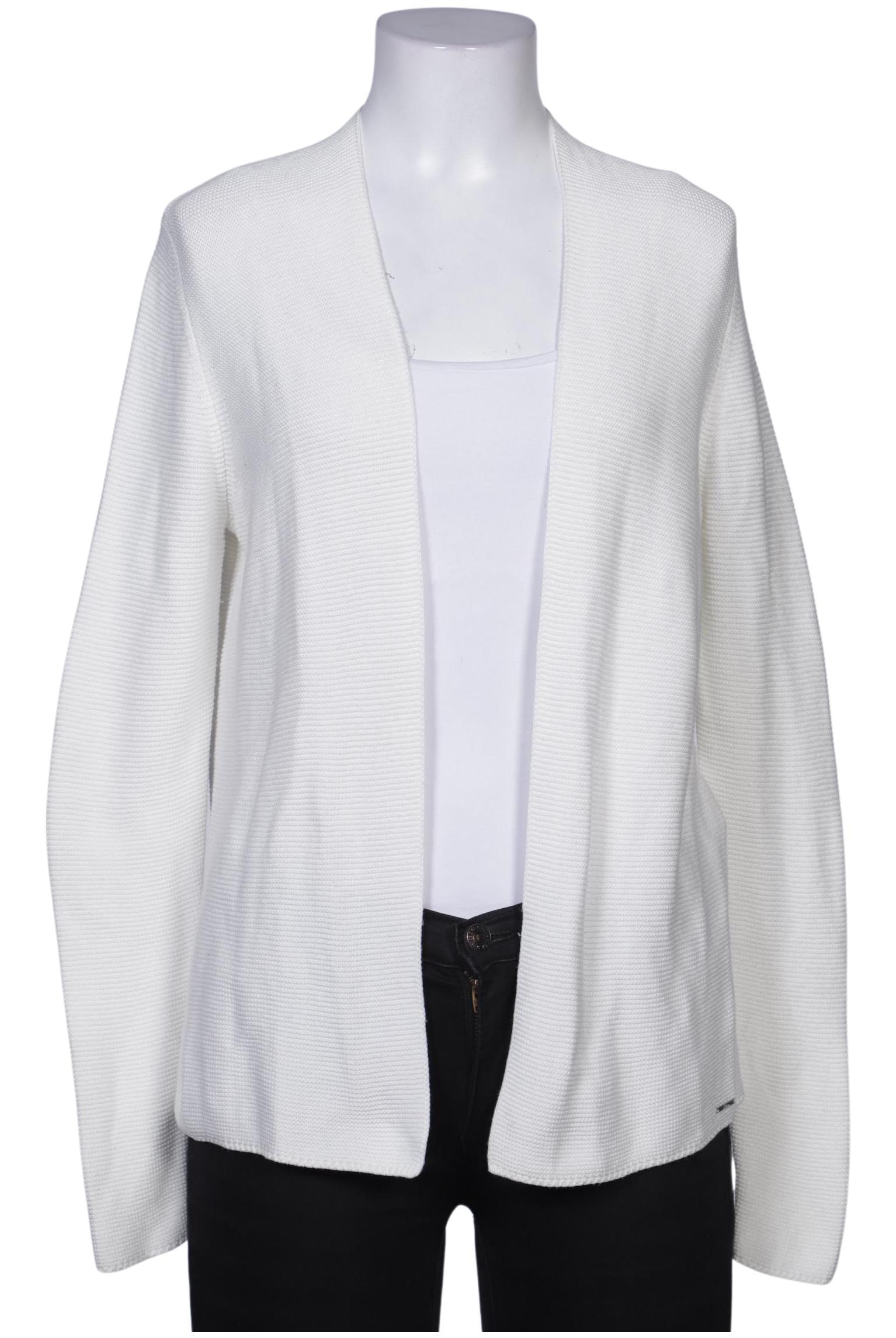 

s.Oliver Damen Strickjacke, weiß, Gr. 36