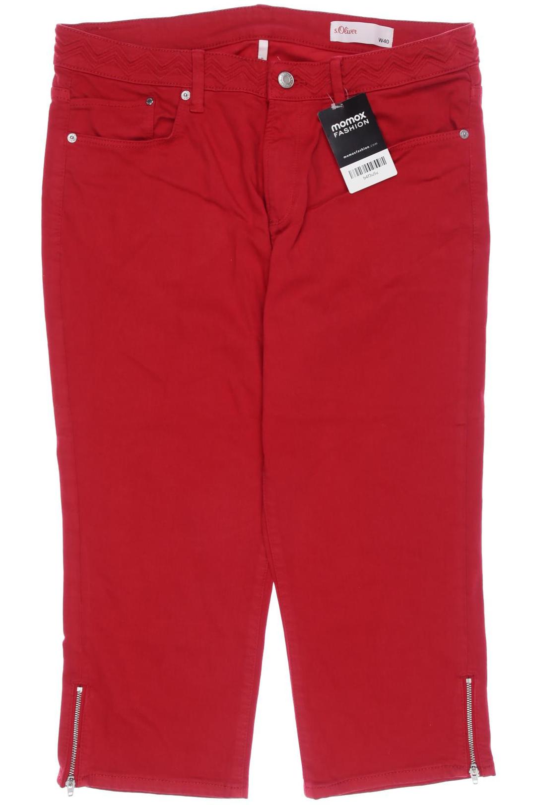 

s.Oliver Damen Jeans, rot, Gr. 40