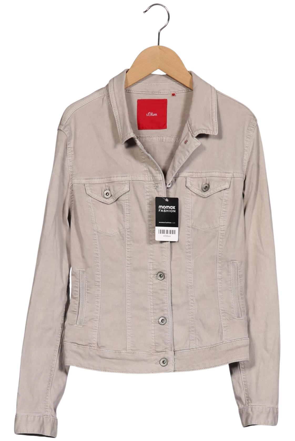 

s.Oliver Damen Jacke, grau, Gr. 38