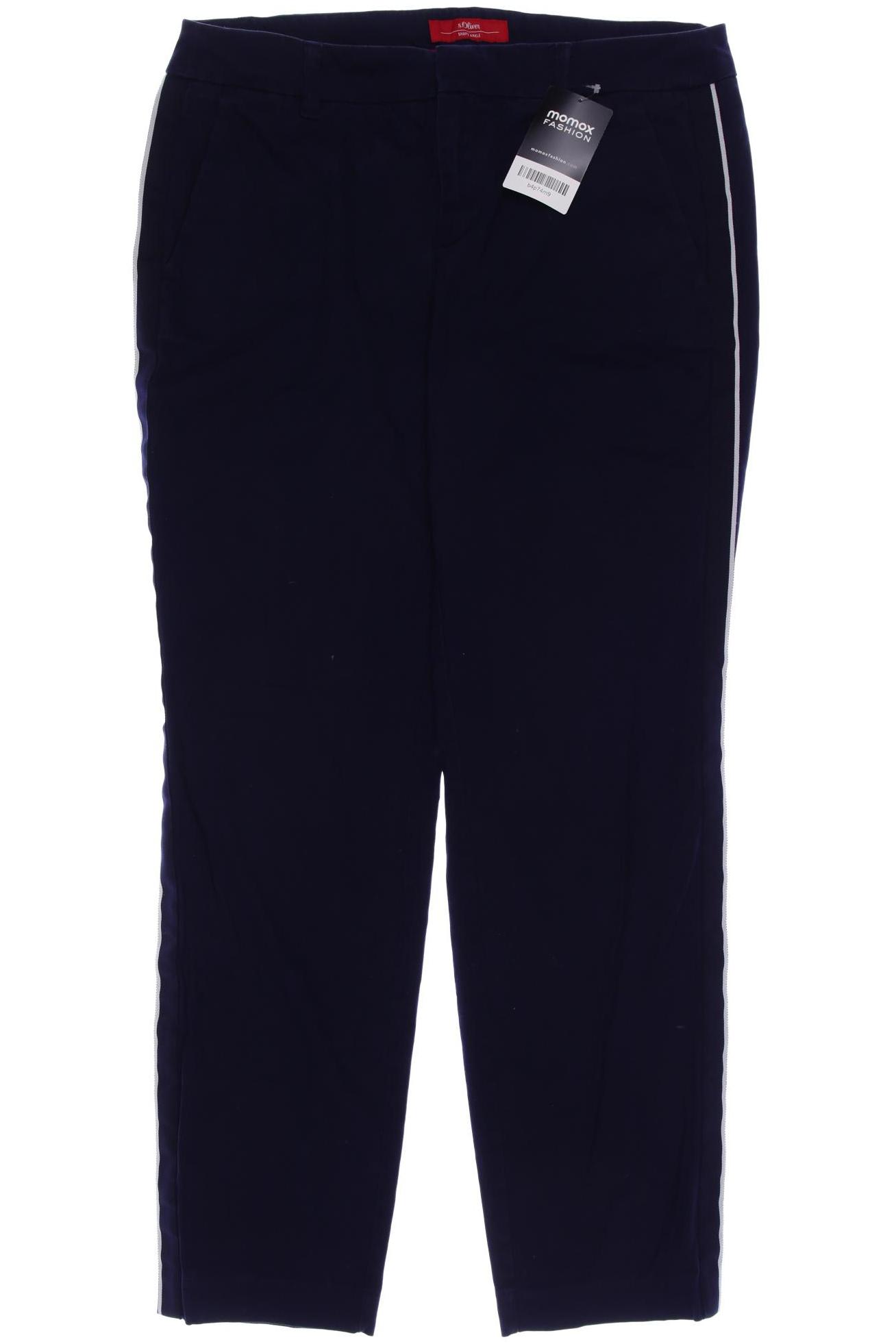 

s.Oliver Damen Stoffhose, marineblau, Gr. 36