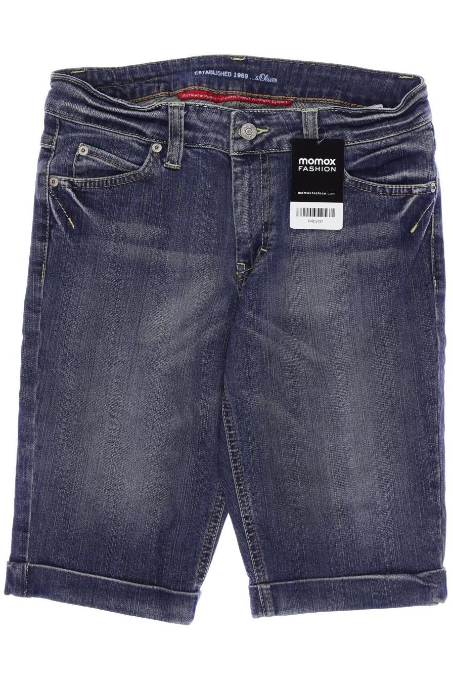 

s.Oliver Damen Shorts, marineblau
