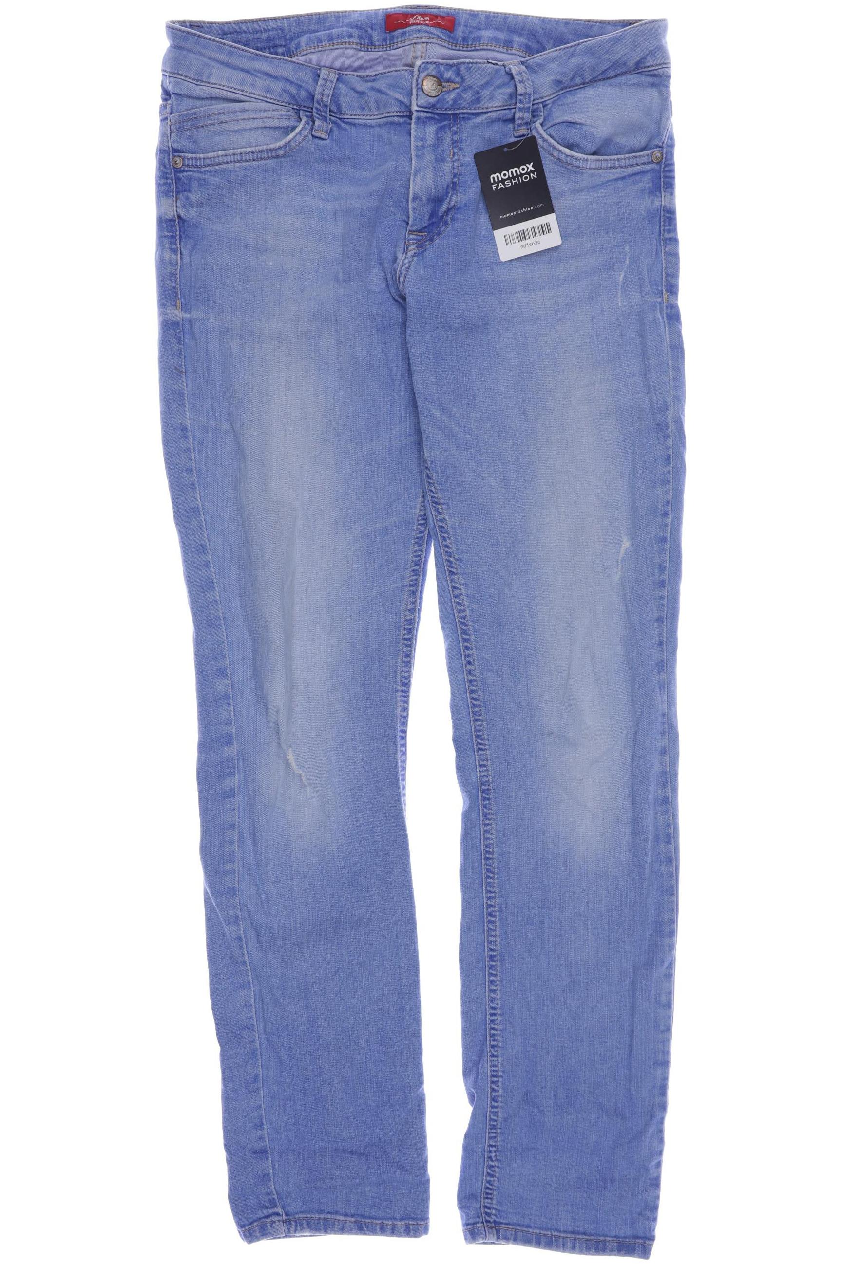 

s.Oliver Damen Jeans, hellblau