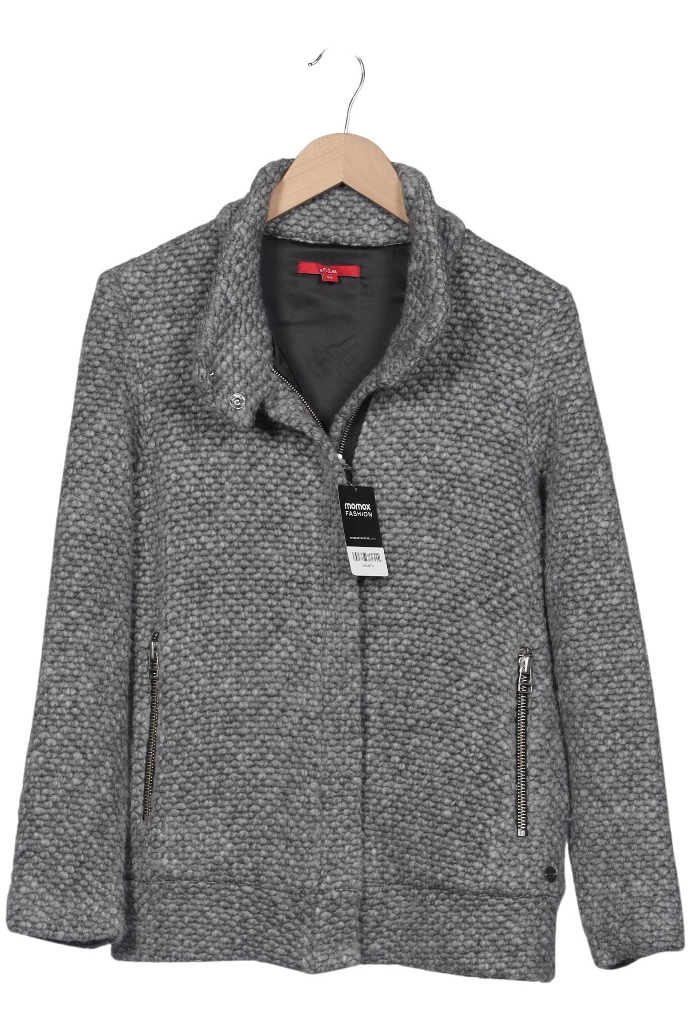

s.Oliver Damen Jacke, grau, Gr. 38
