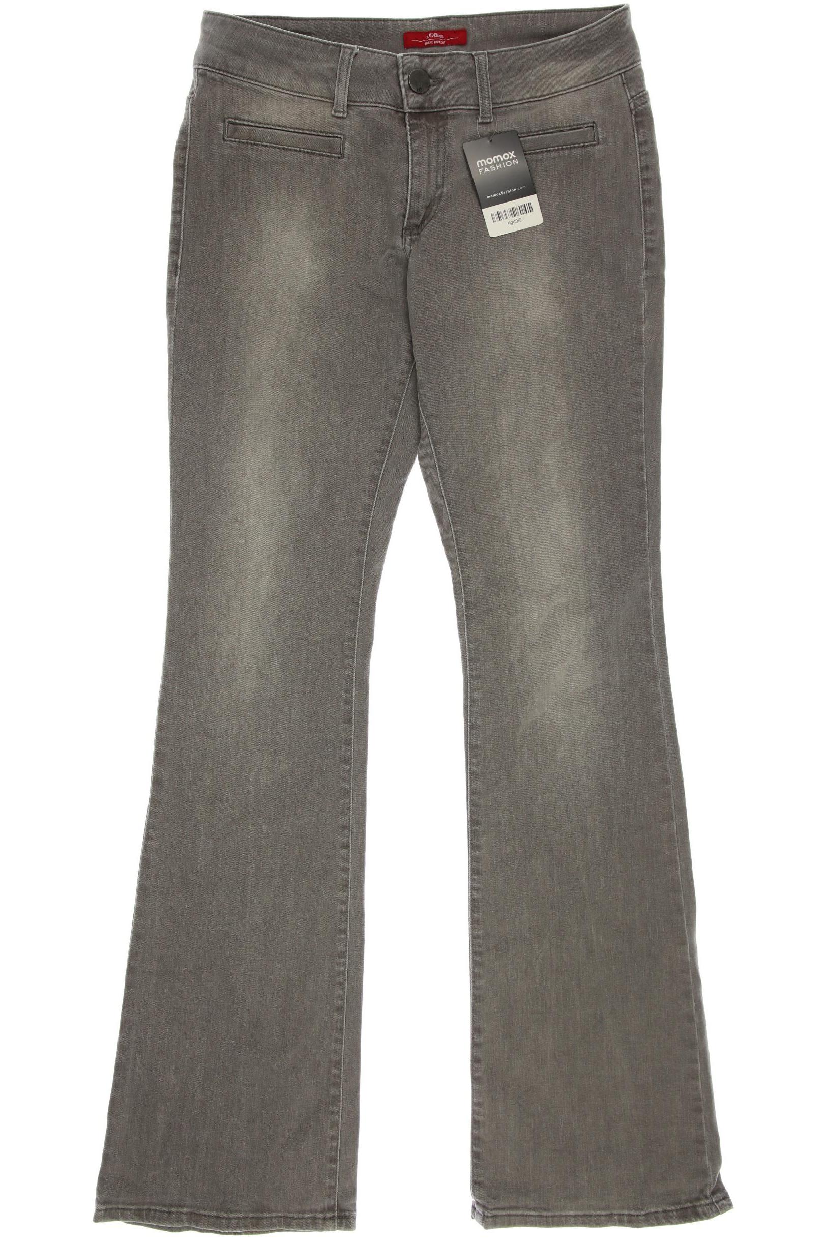

s.Oliver Damen Jeans, grau
