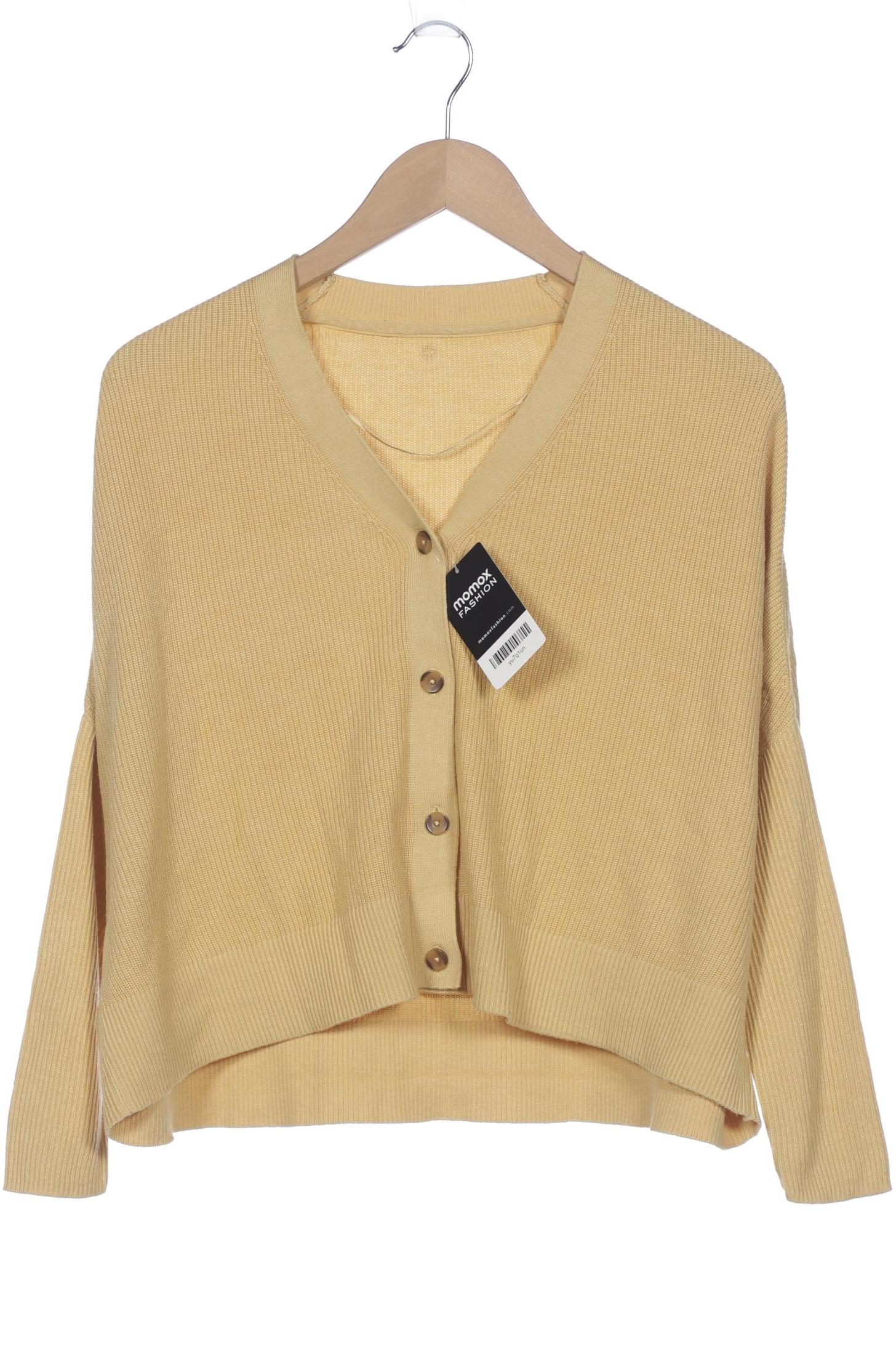 

s.Oliver Damen Strickjacke, gelb, Gr. 36