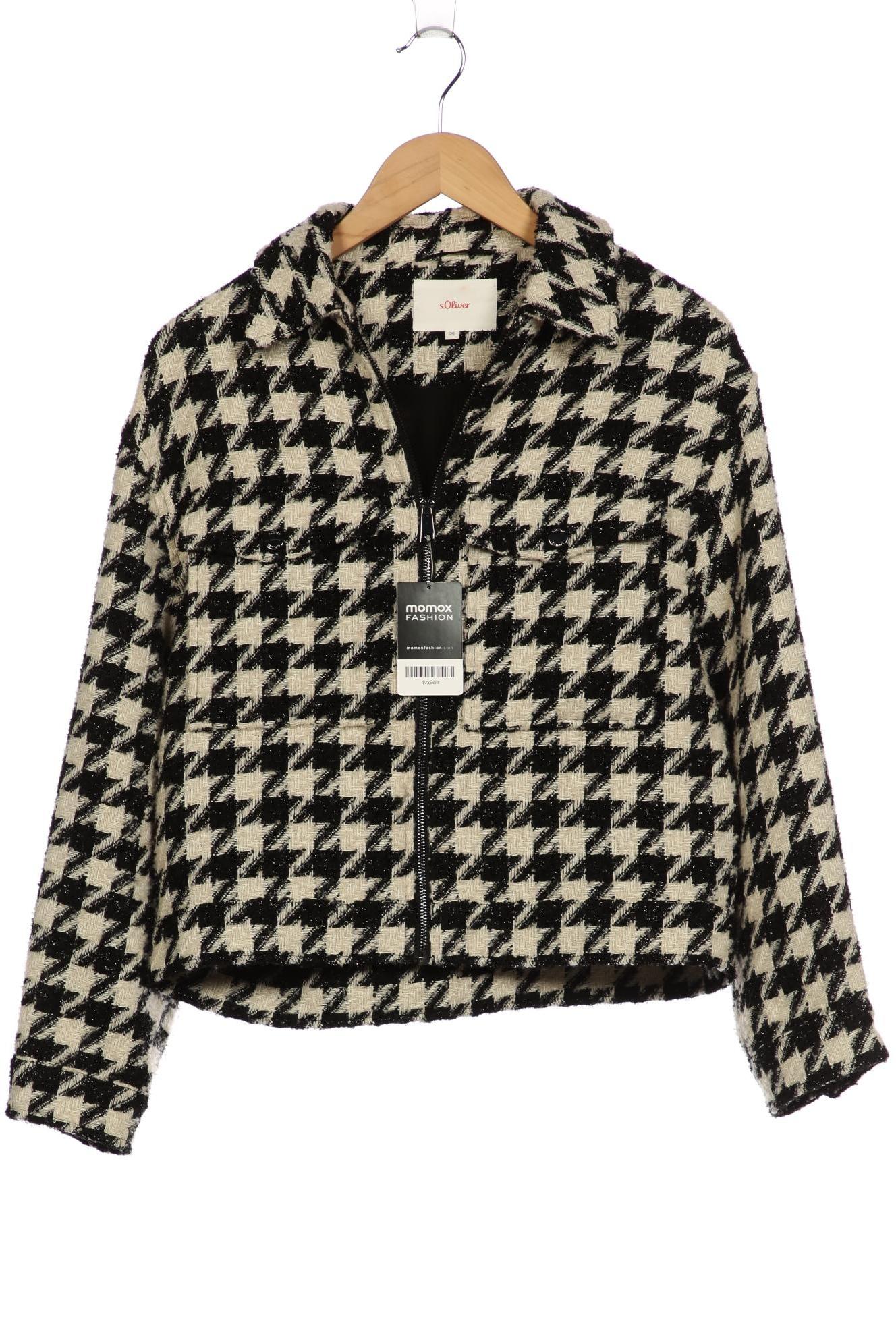 

s.Oliver Damen Jacke, schwarz, Gr. 36