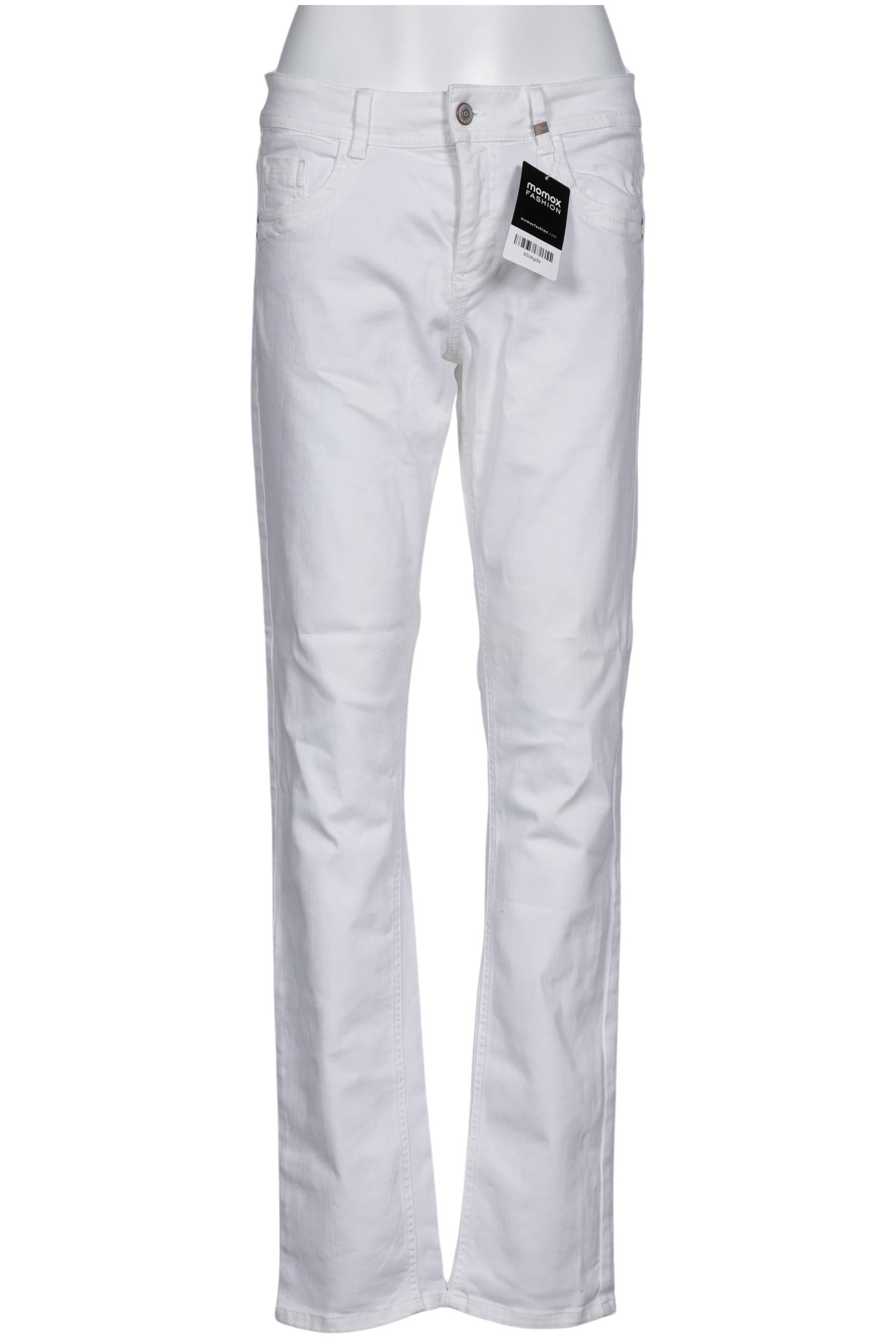 

s.Oliver Damen Jeans, weiß, Gr. 38
