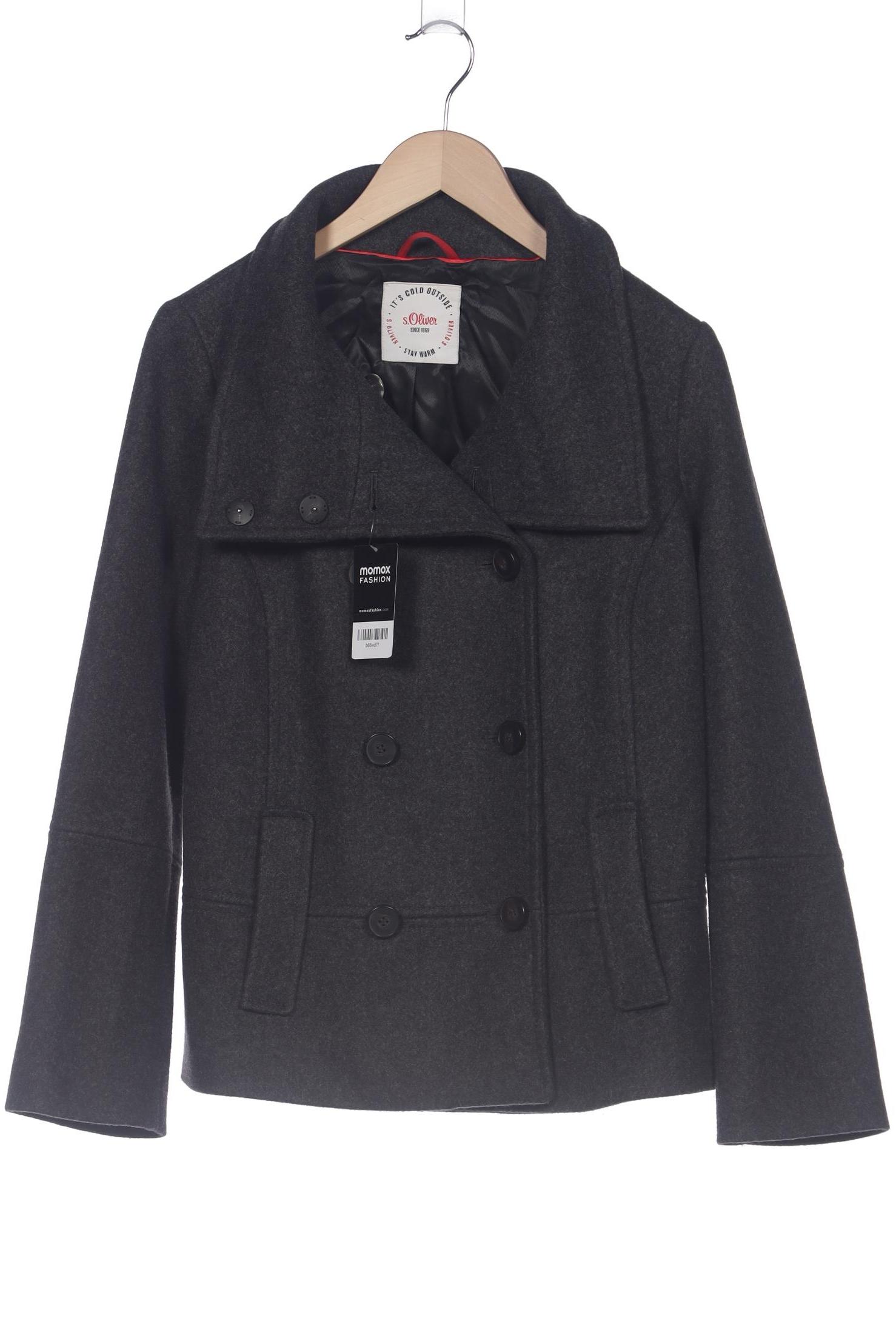 

s.Oliver Damen Jacke, schwarz, Gr. 68