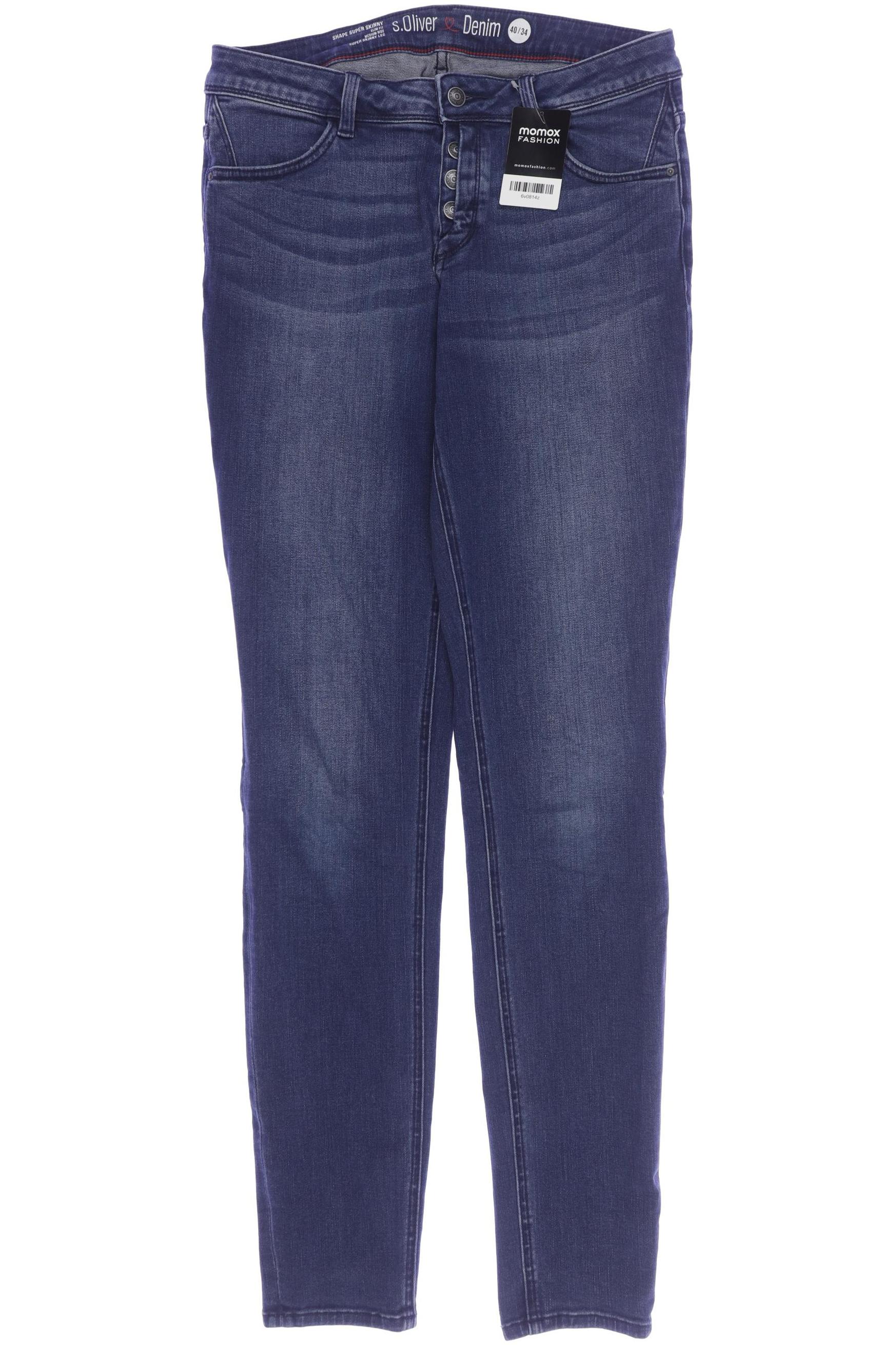 

s.Oliver Damen Jeans, marineblau, Gr. 40