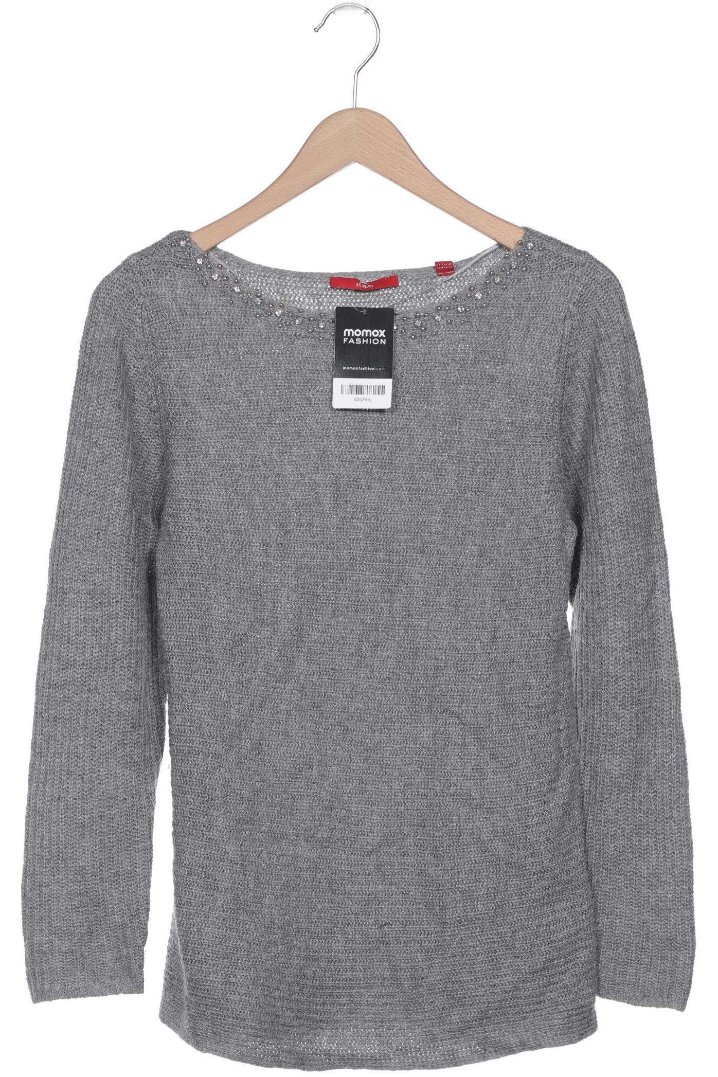 

s.Oliver Damen Pullover, grau, Gr. 38