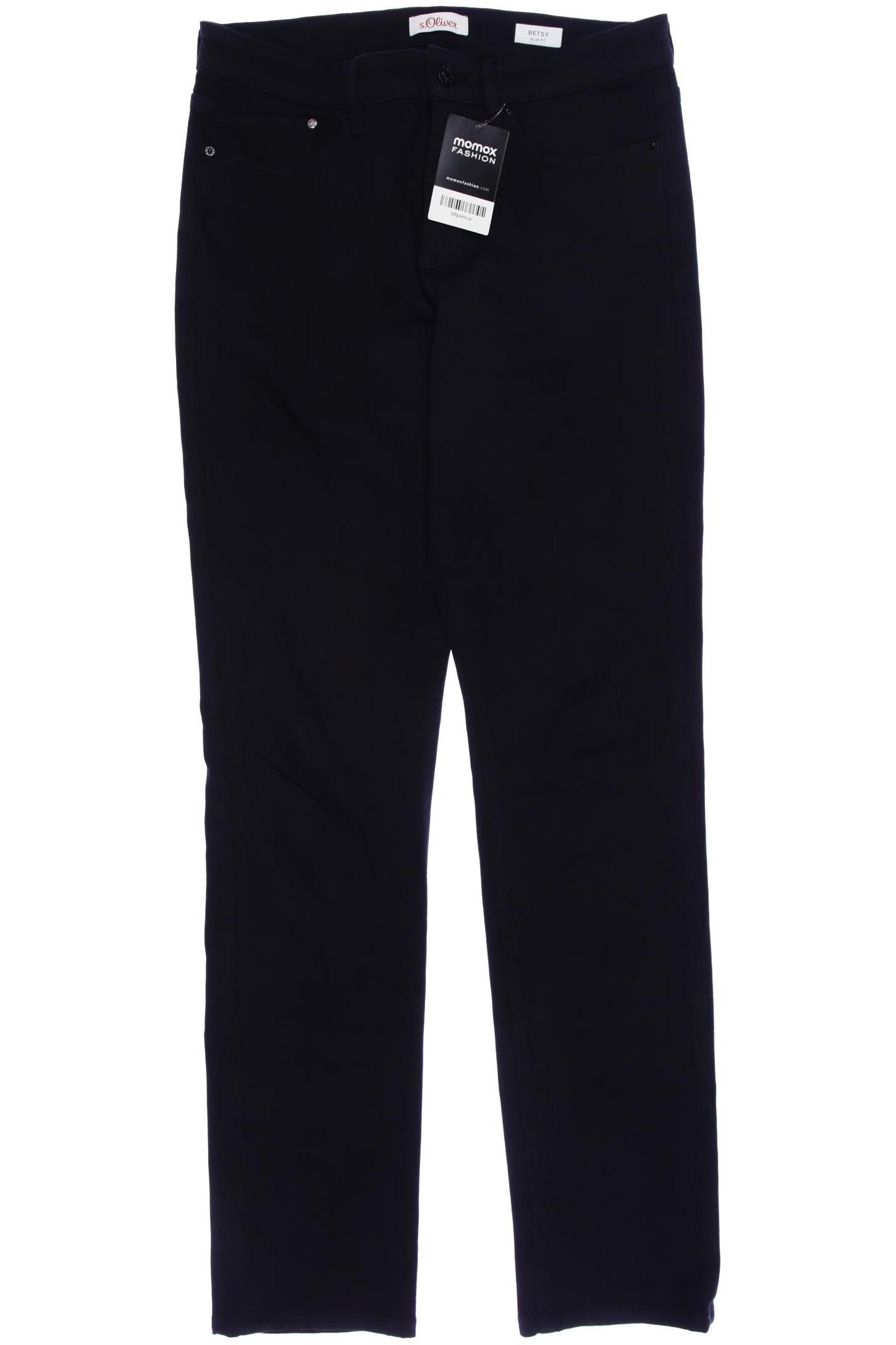 

s.Oliver Damen Jeans, schwarz, Gr. 38