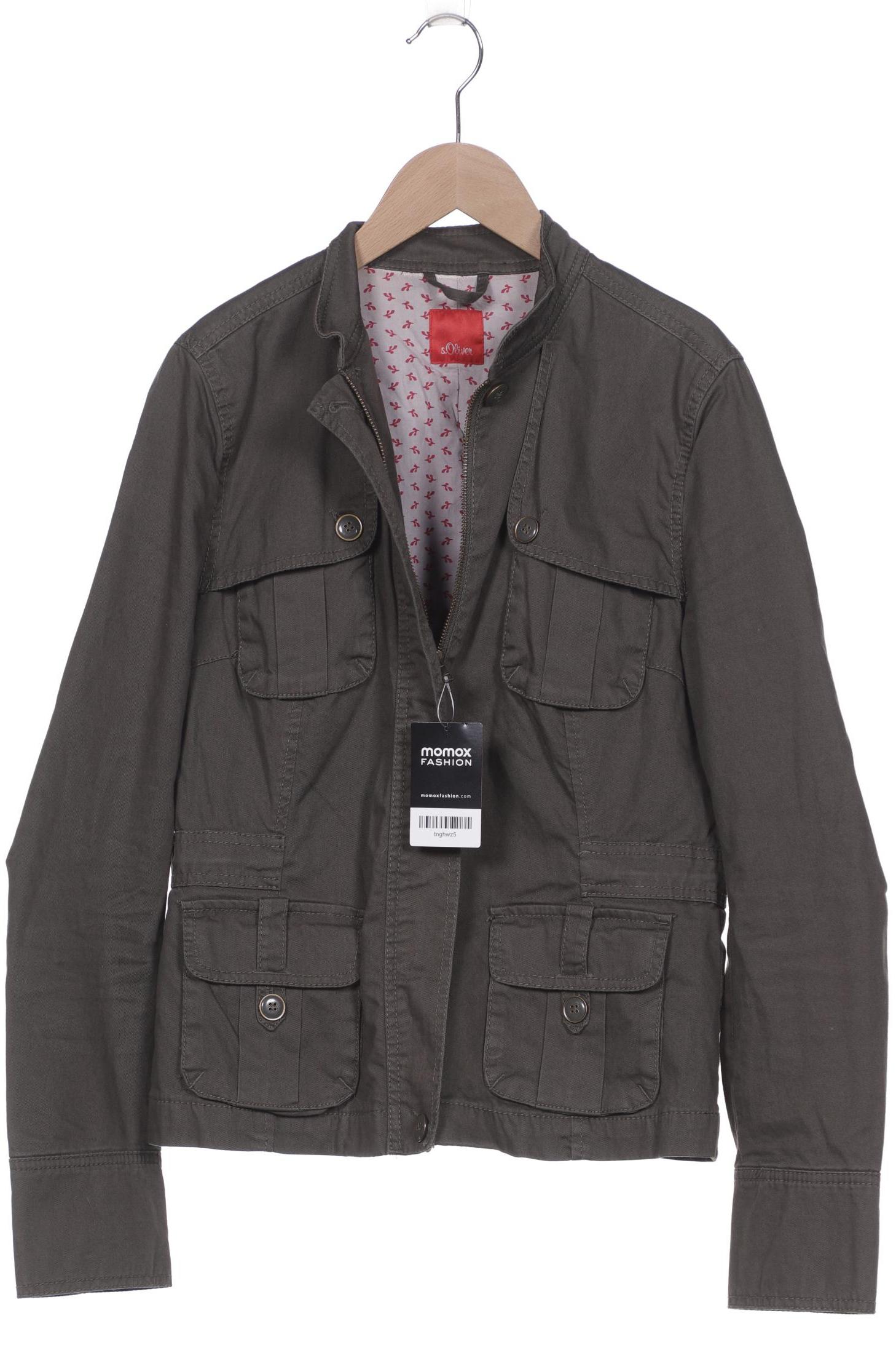 

s.Oliver Damen Jacke, grün, Gr. 40