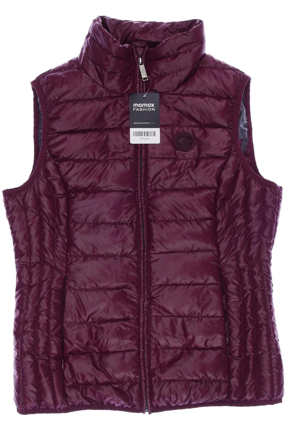 

s.Oliver Damen Weste, bordeaux, Gr. 38