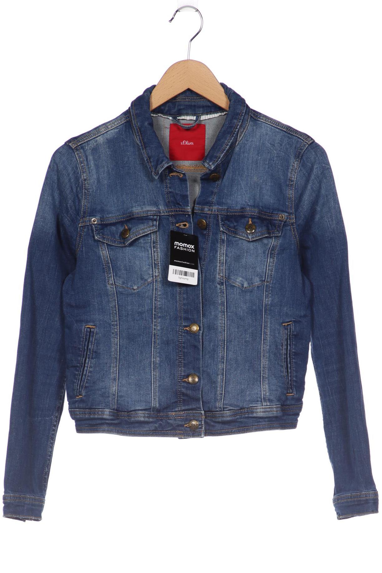 

s.Oliver Damen Jacke, blau, Gr. 36
