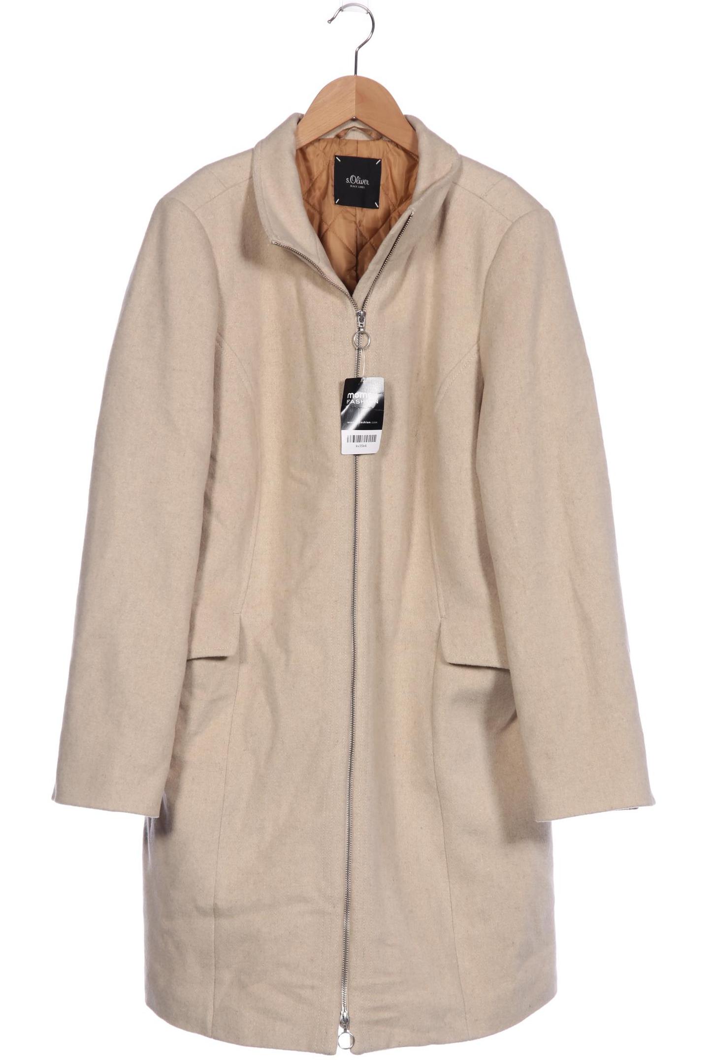 

s.Oliver Damen Mantel, beige, Gr. 44