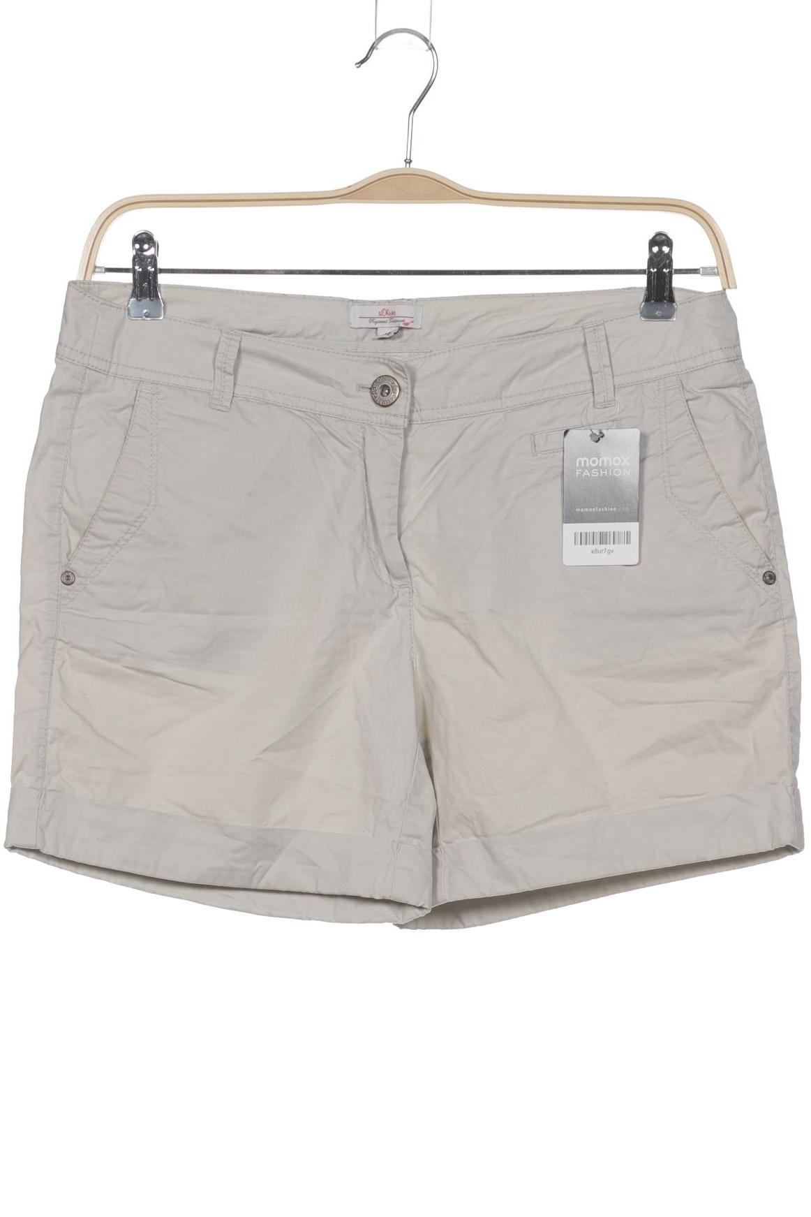 

s.Oliver Damen Shorts, beige, Gr. 38