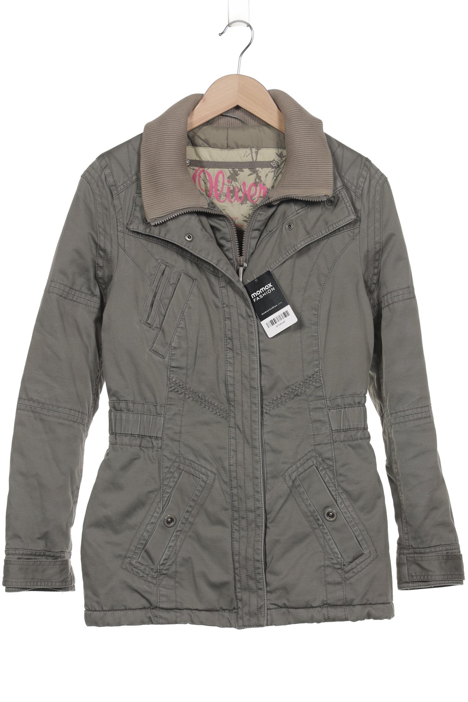 

s.Oliver Damen Jacke, grau, Gr. 36