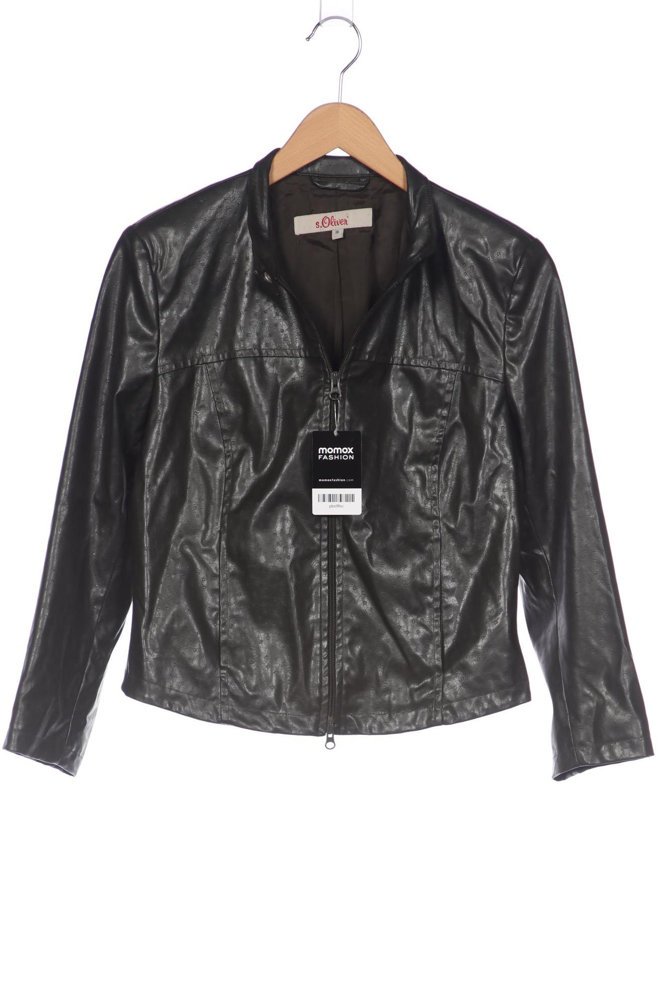 

s.Oliver Damen Jacke, grün, Gr. 38