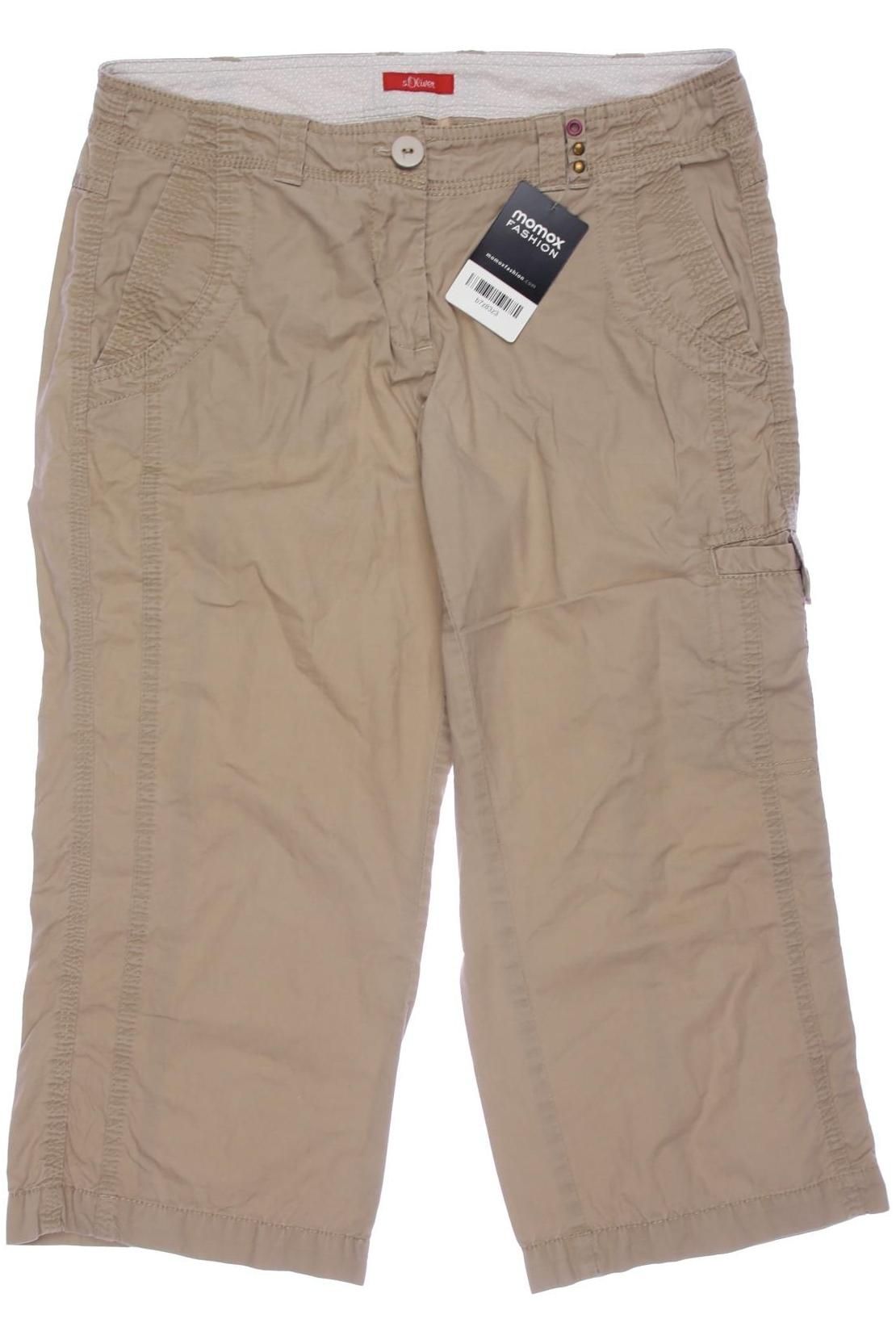 Thumbnail - s.Oliver Damen Stoffhose, beige, Gr. 30
