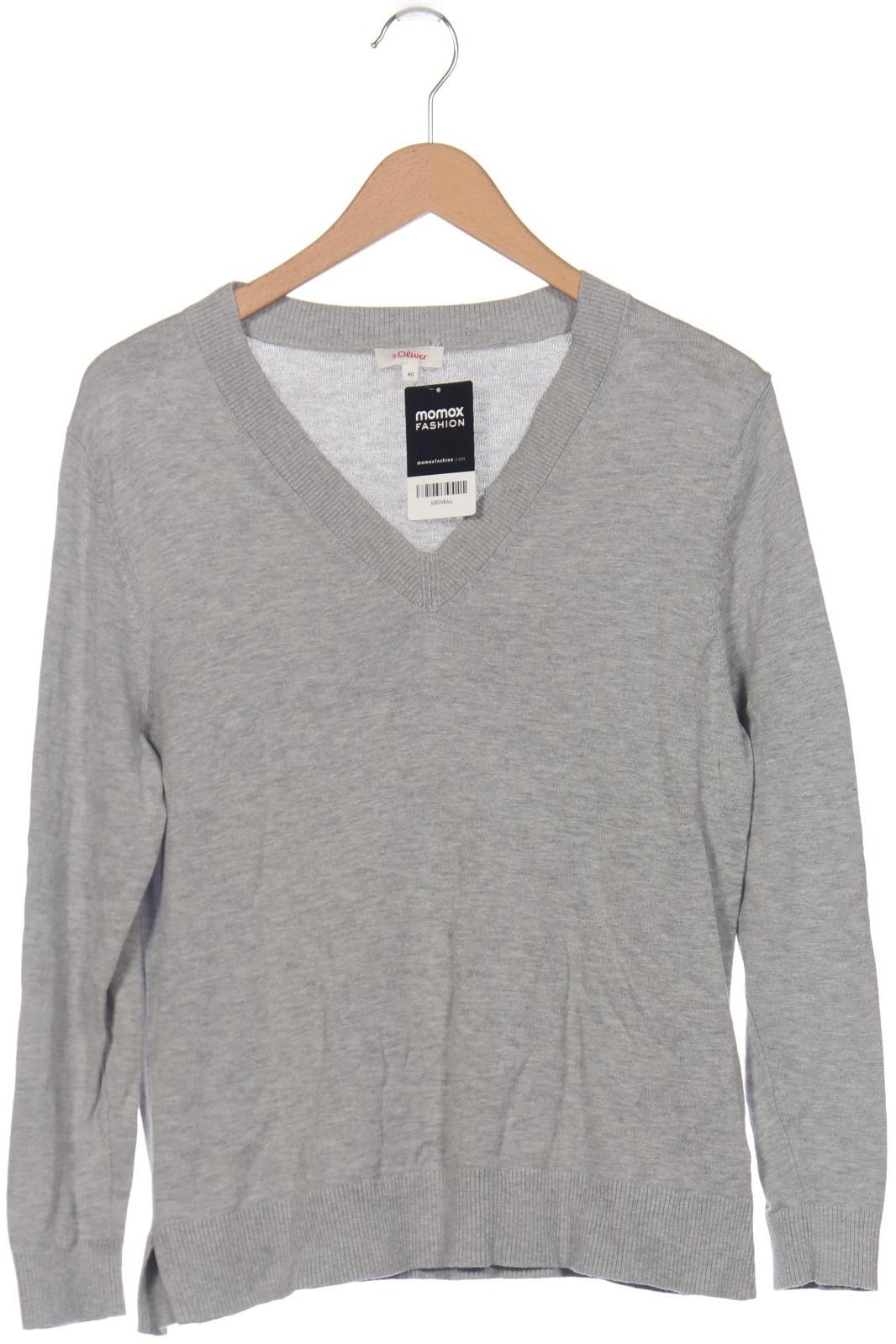 

s.Oliver Damen Pullover, grau, Gr. 40