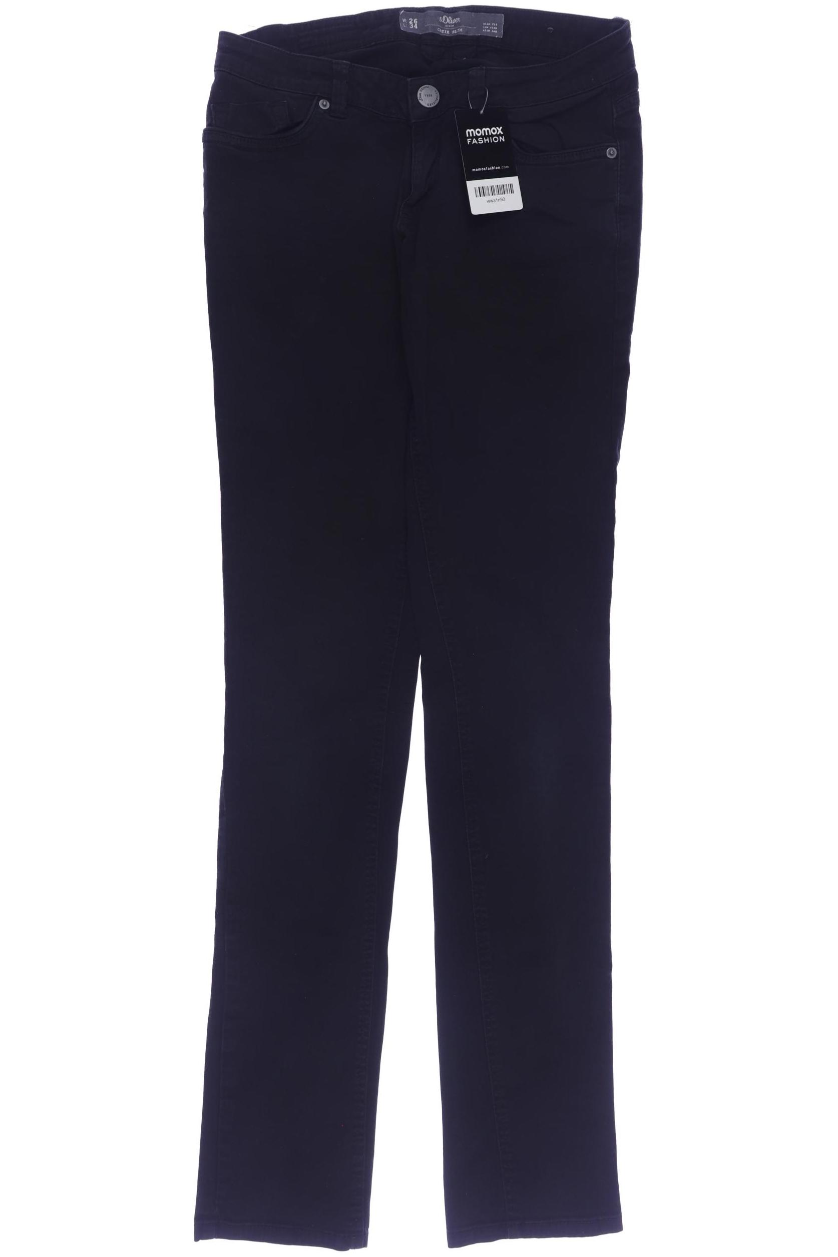 

s.Oliver Damen Jeans, schwarz, Gr. 26