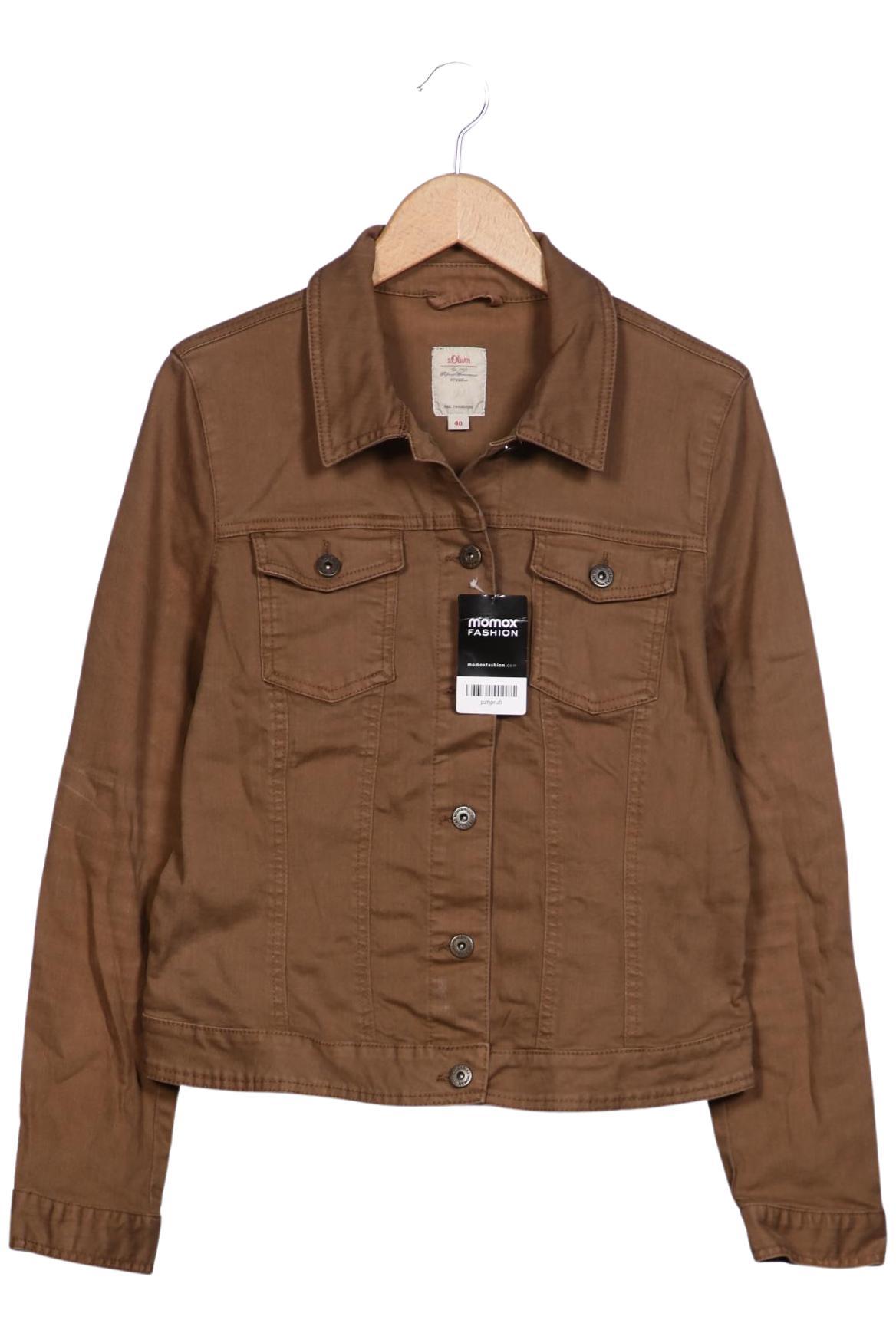 

s.Oliver Damen Jacke, braun, Gr. 40