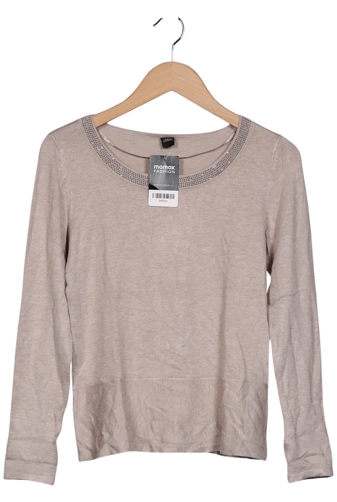 

s.Oliver Damen Pullover, beige, Gr. 36