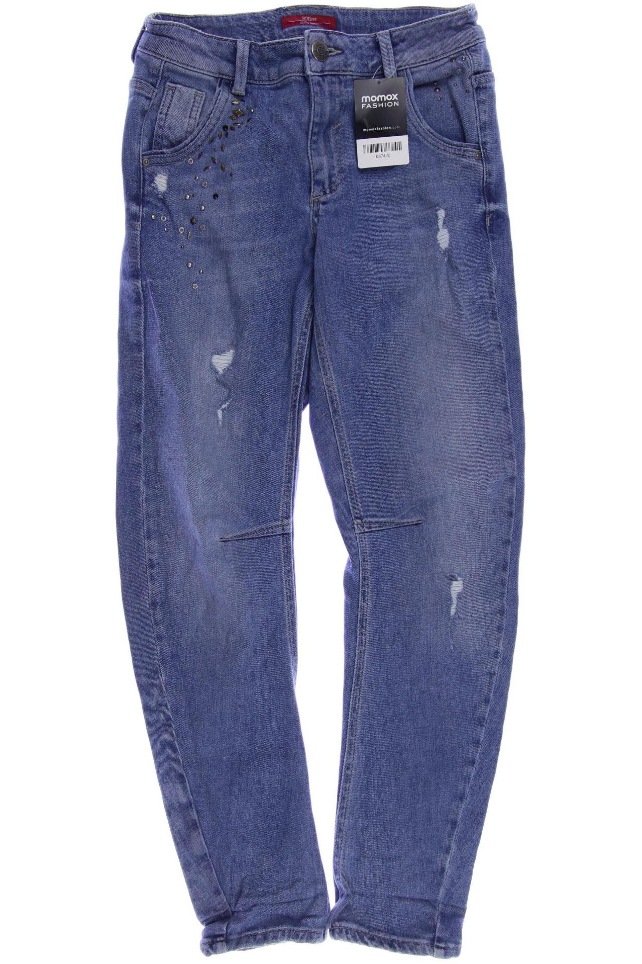 

s.Oliver Damen Jeans, marineblau