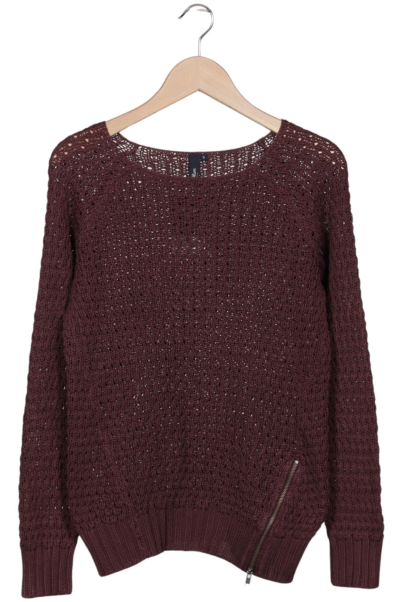 

s.Oliver Damen Pullover, bordeaux, Gr. 36