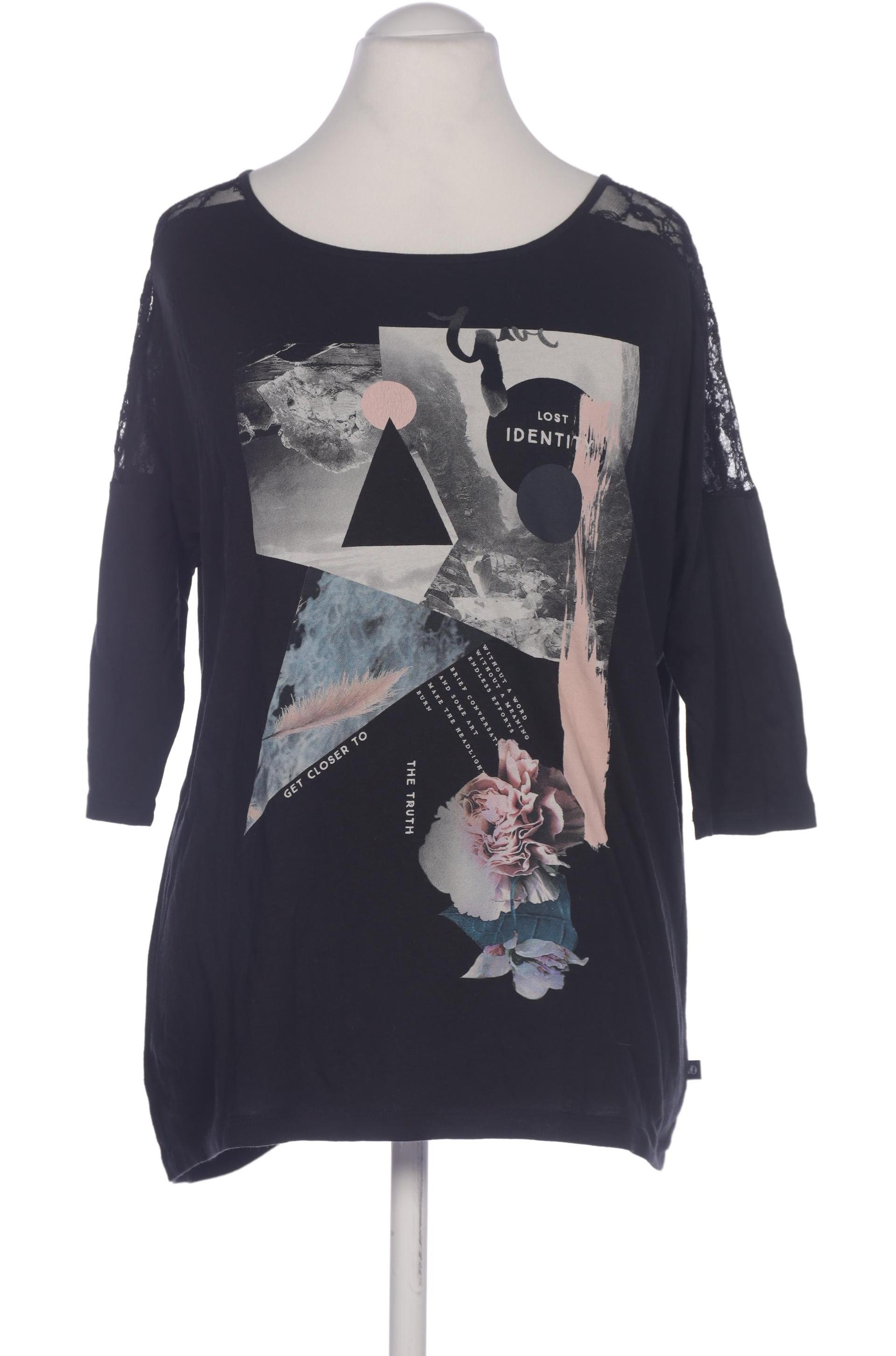 

s.Oliver Damen Langarmshirt, schwarz, Gr. 38