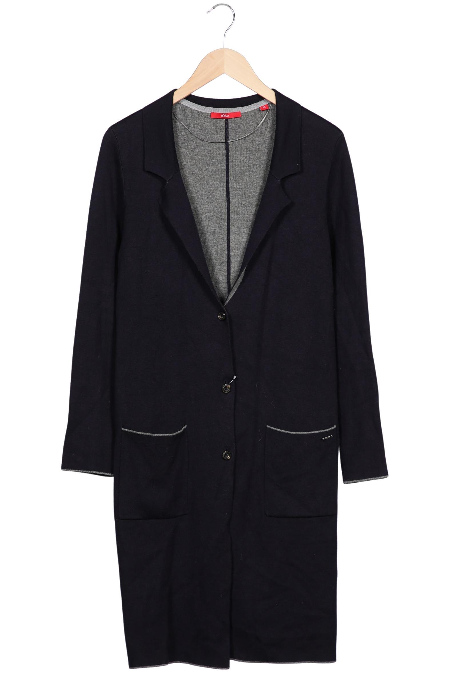

s.Oliver Damen Strickjacke, marineblau, Gr. 42