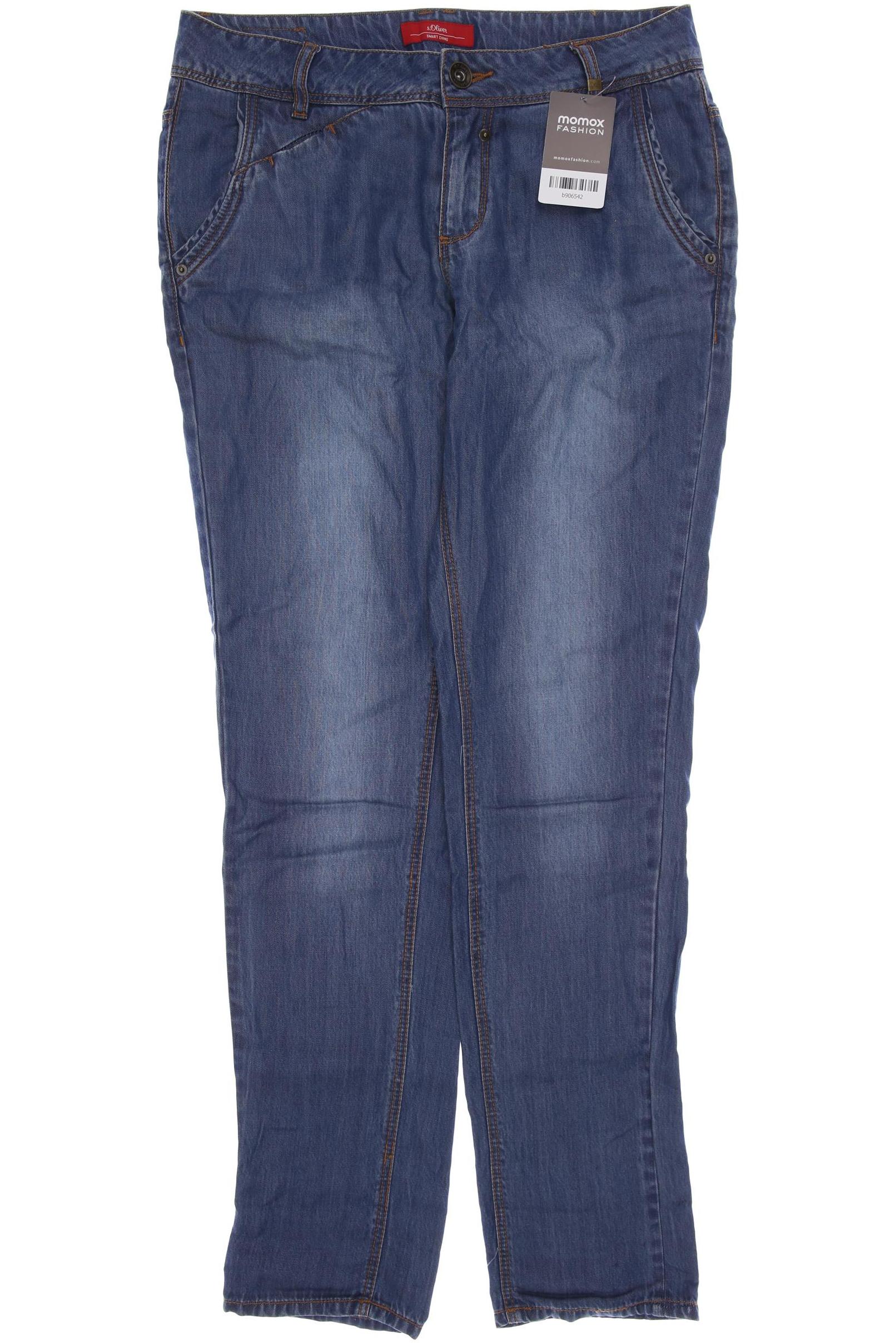 

s.Oliver Damen Jeans, blau