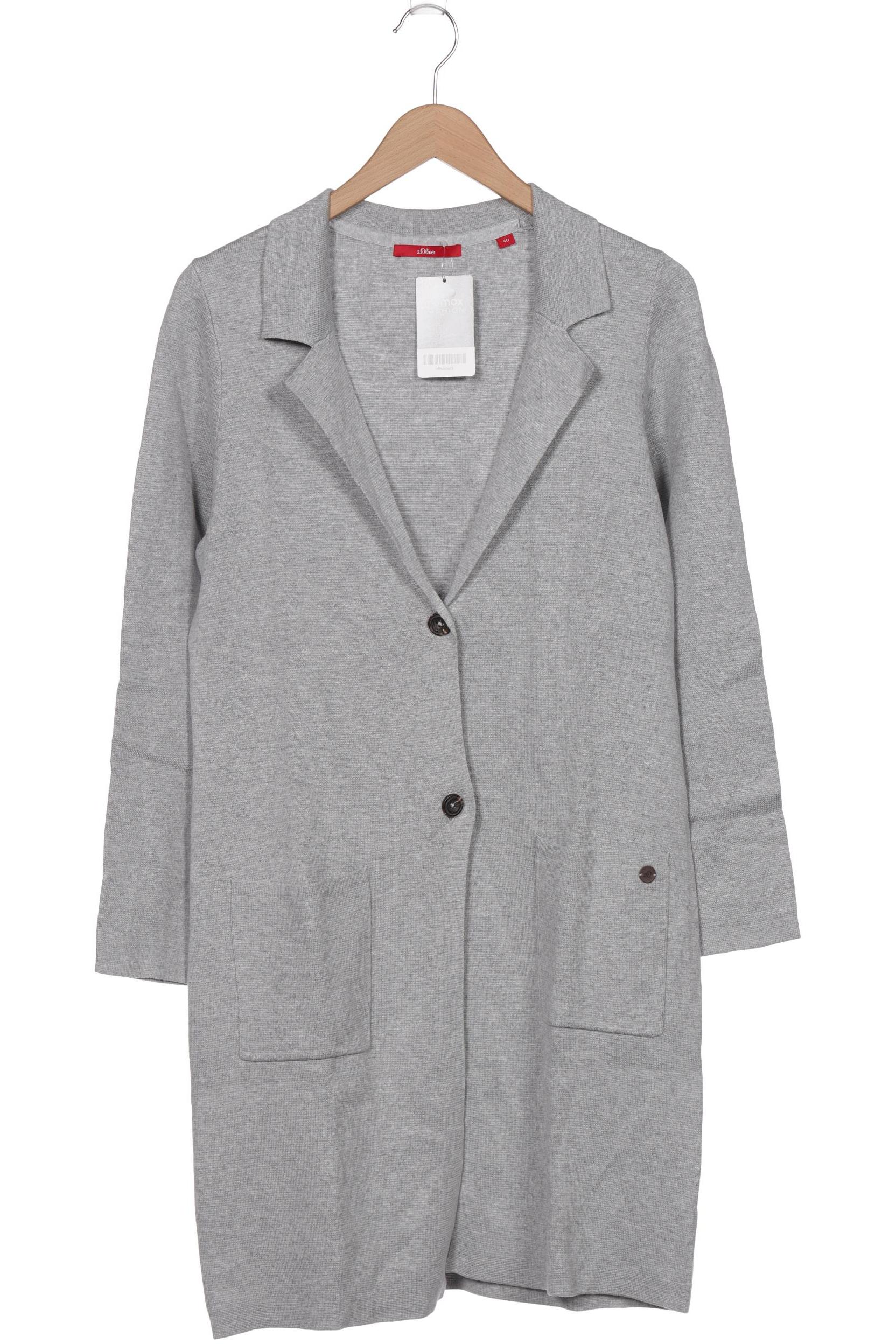 

s.Oliver Damen Strickjacke, grau