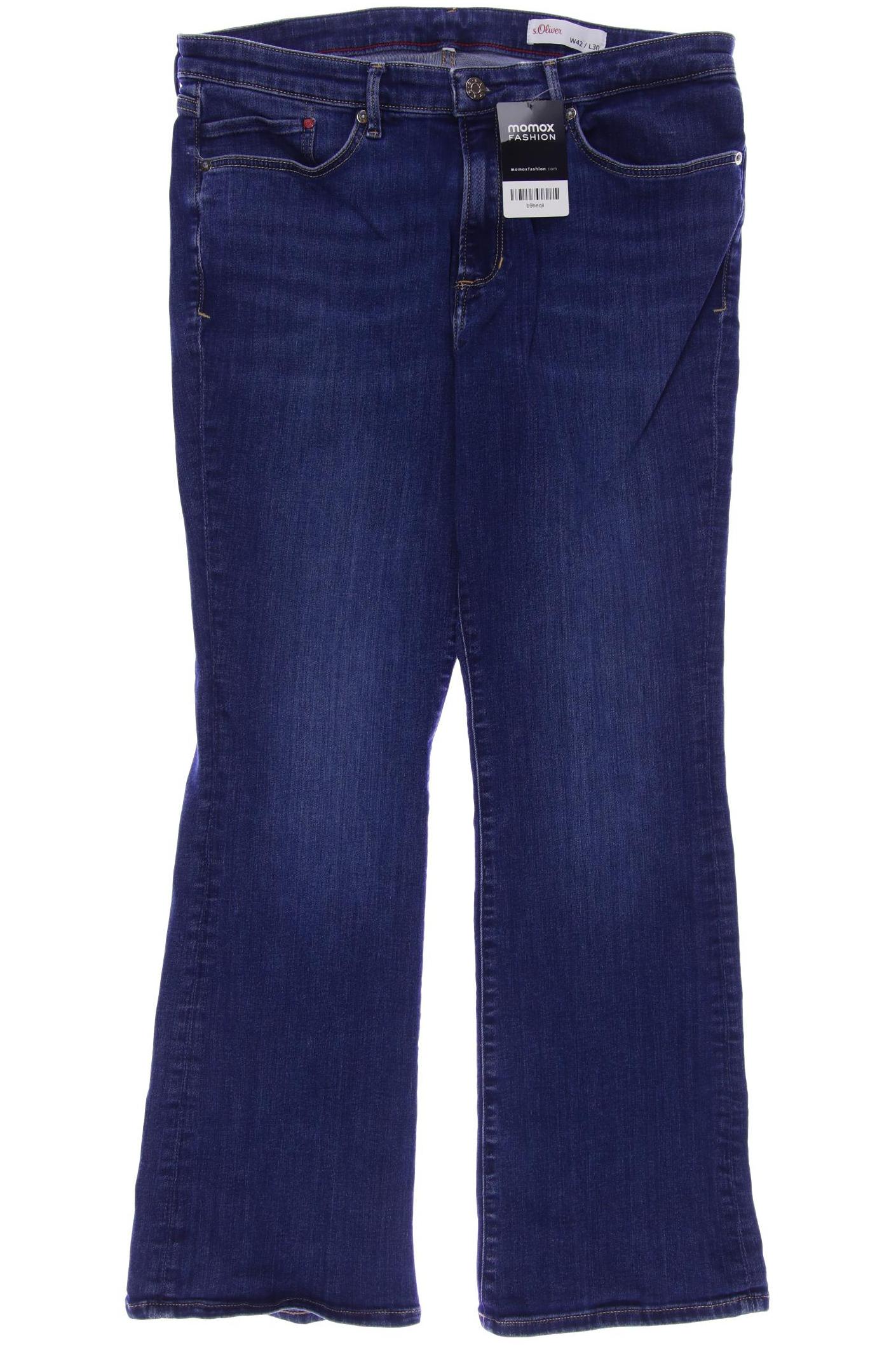 

s.Oliver Damen Jeans, blau