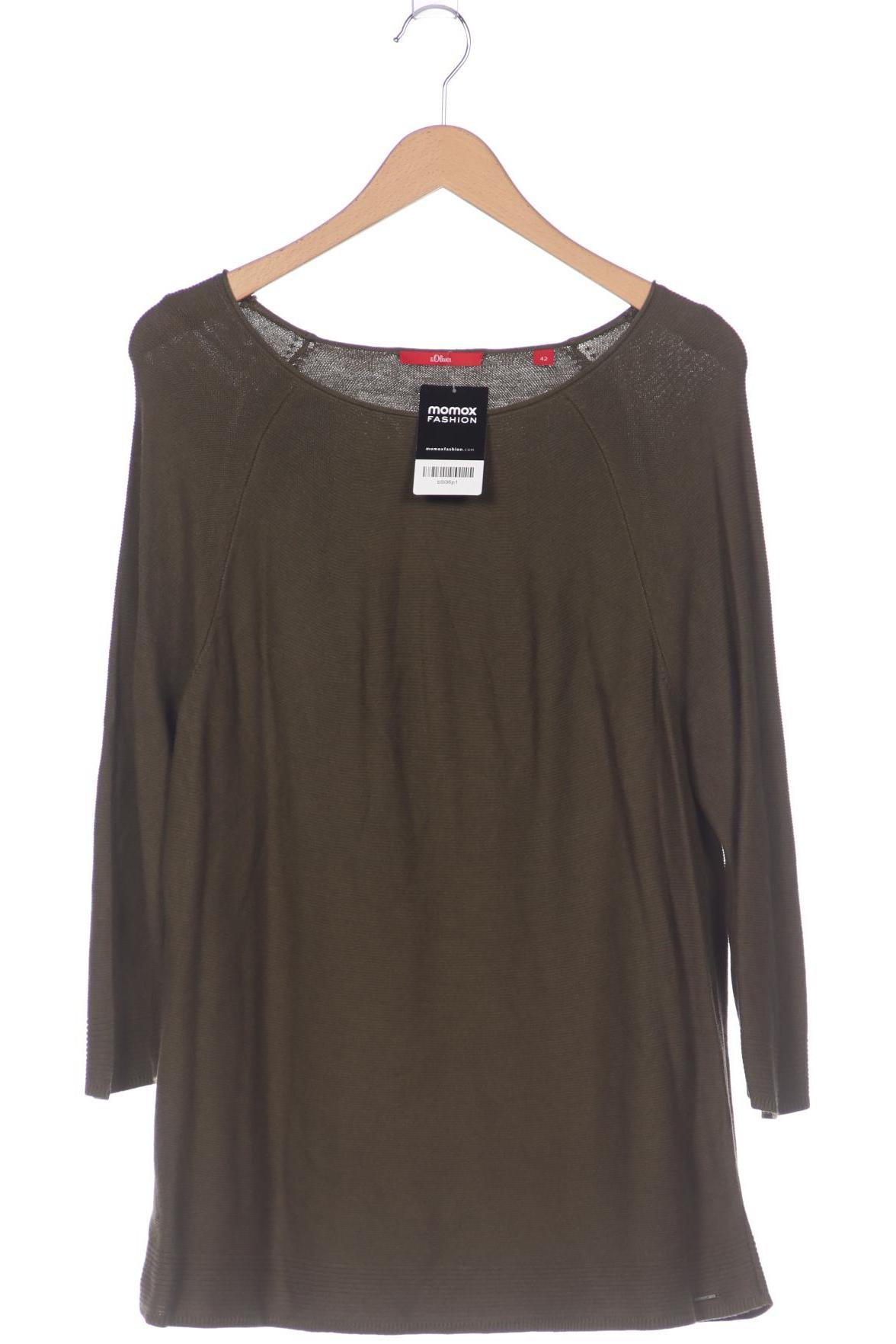 

s.Oliver Damen Pullover, grün, Gr. 42