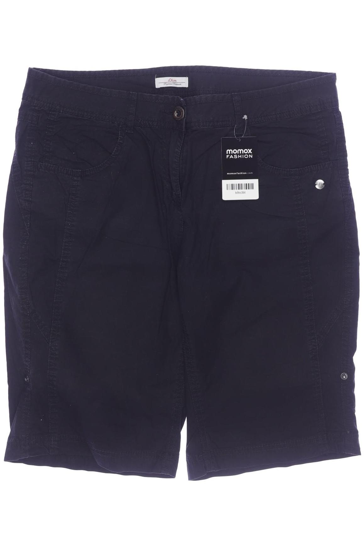 

s.Oliver Damen Shorts, schwarz, Gr. 40