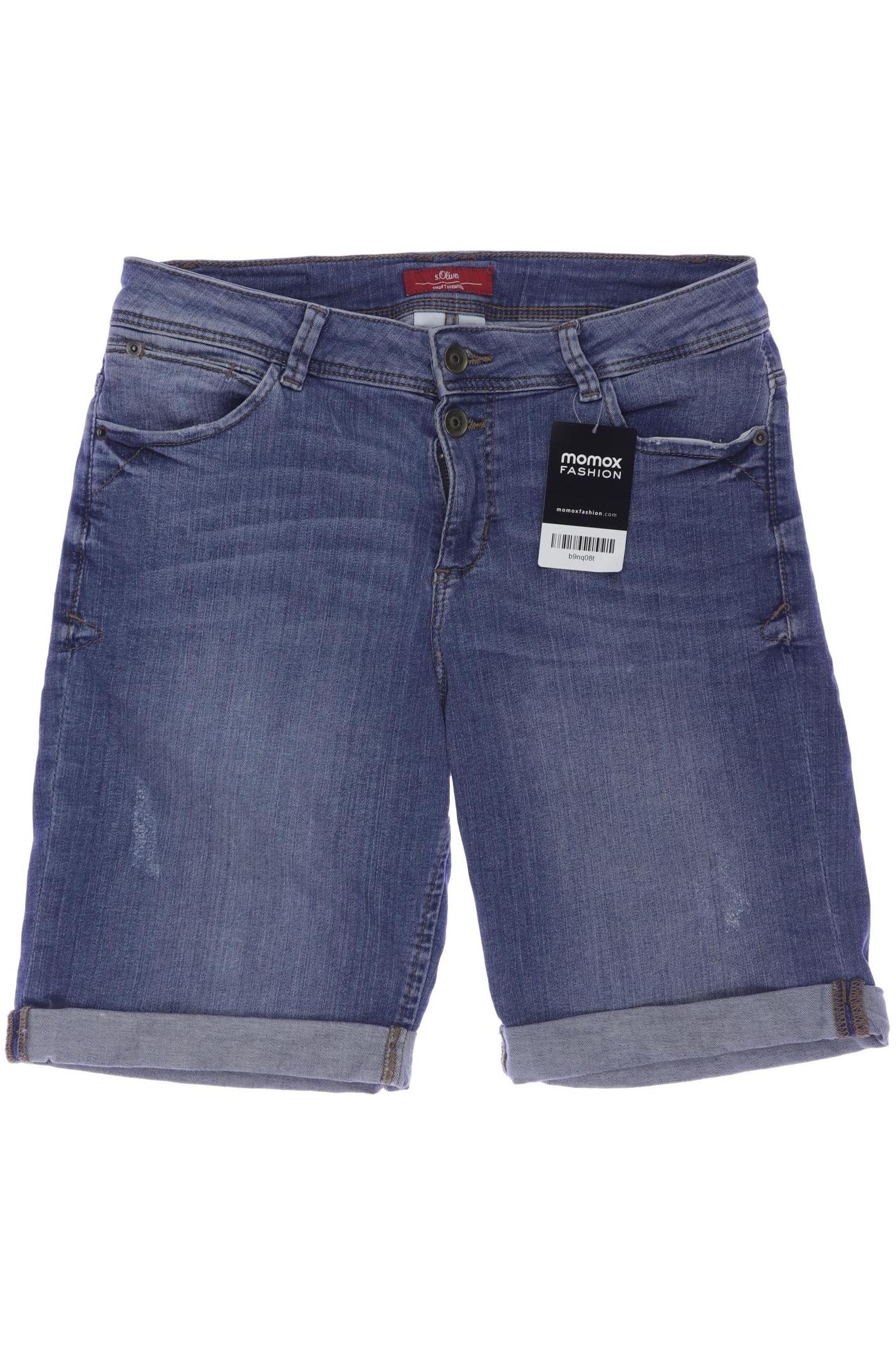 

s.Oliver Damen Shorts, blau, Gr. 36