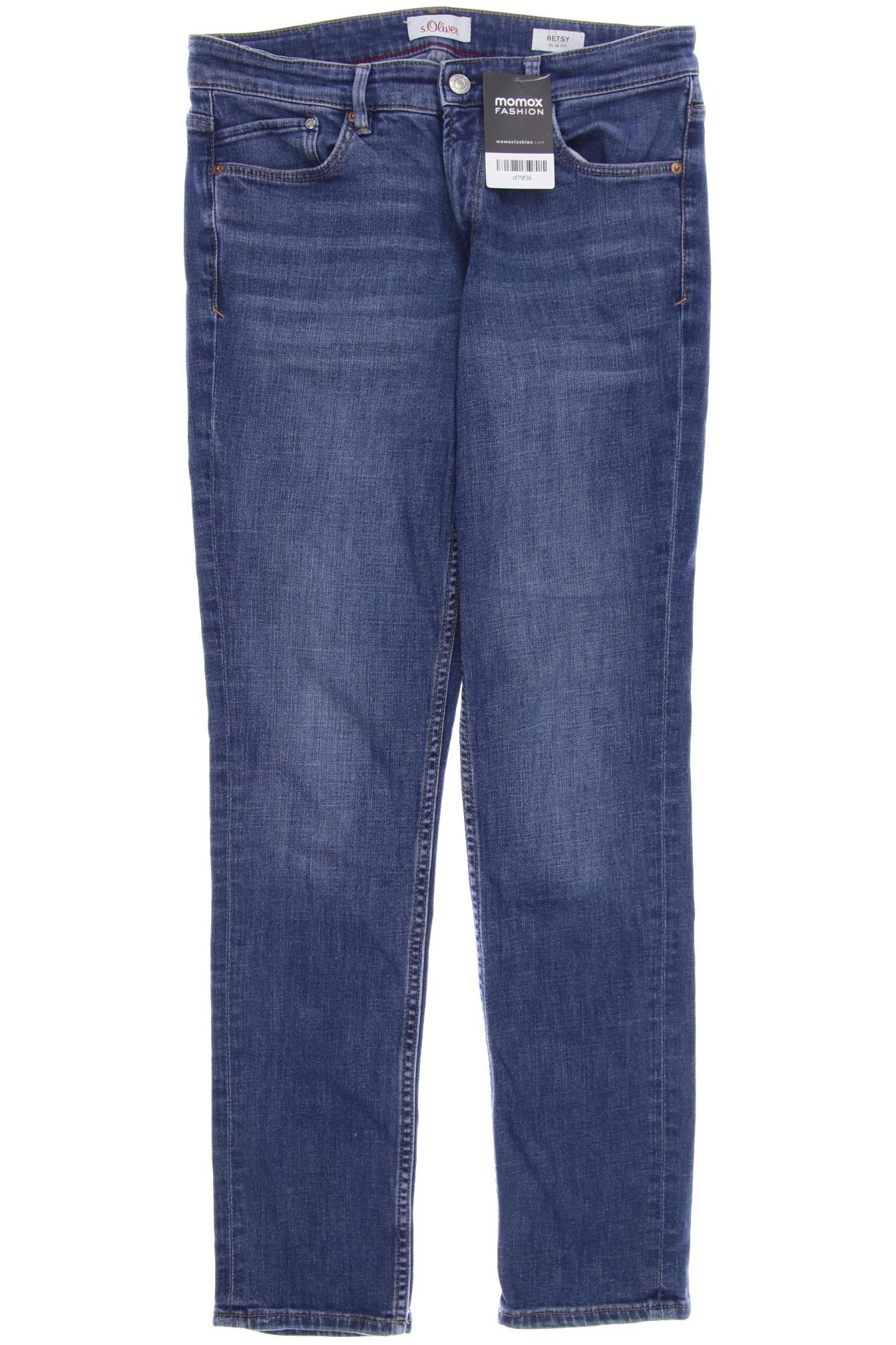 

s.Oliver Damen Jeans, blau