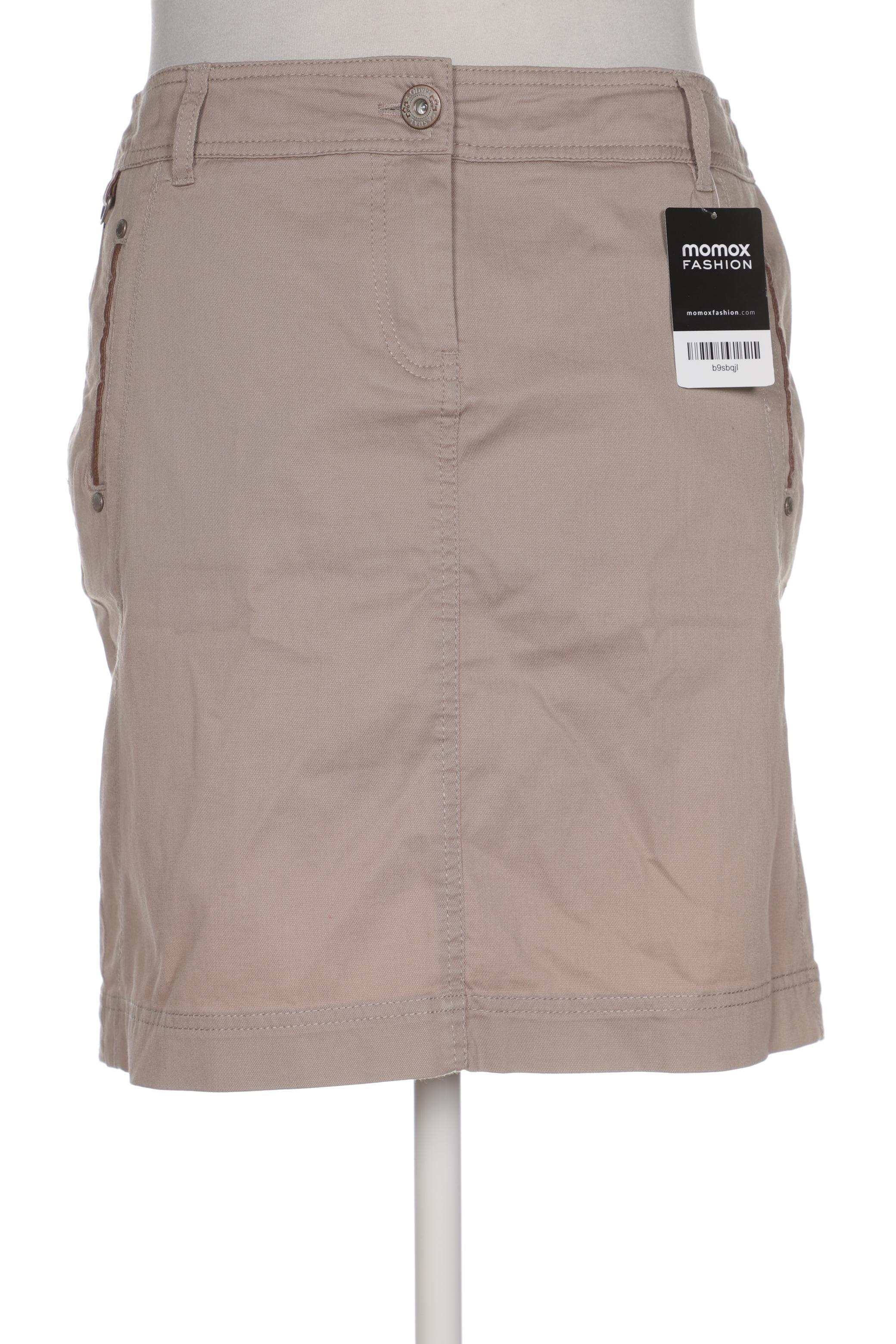 

s.Oliver Damen Rock, beige, Gr. 40