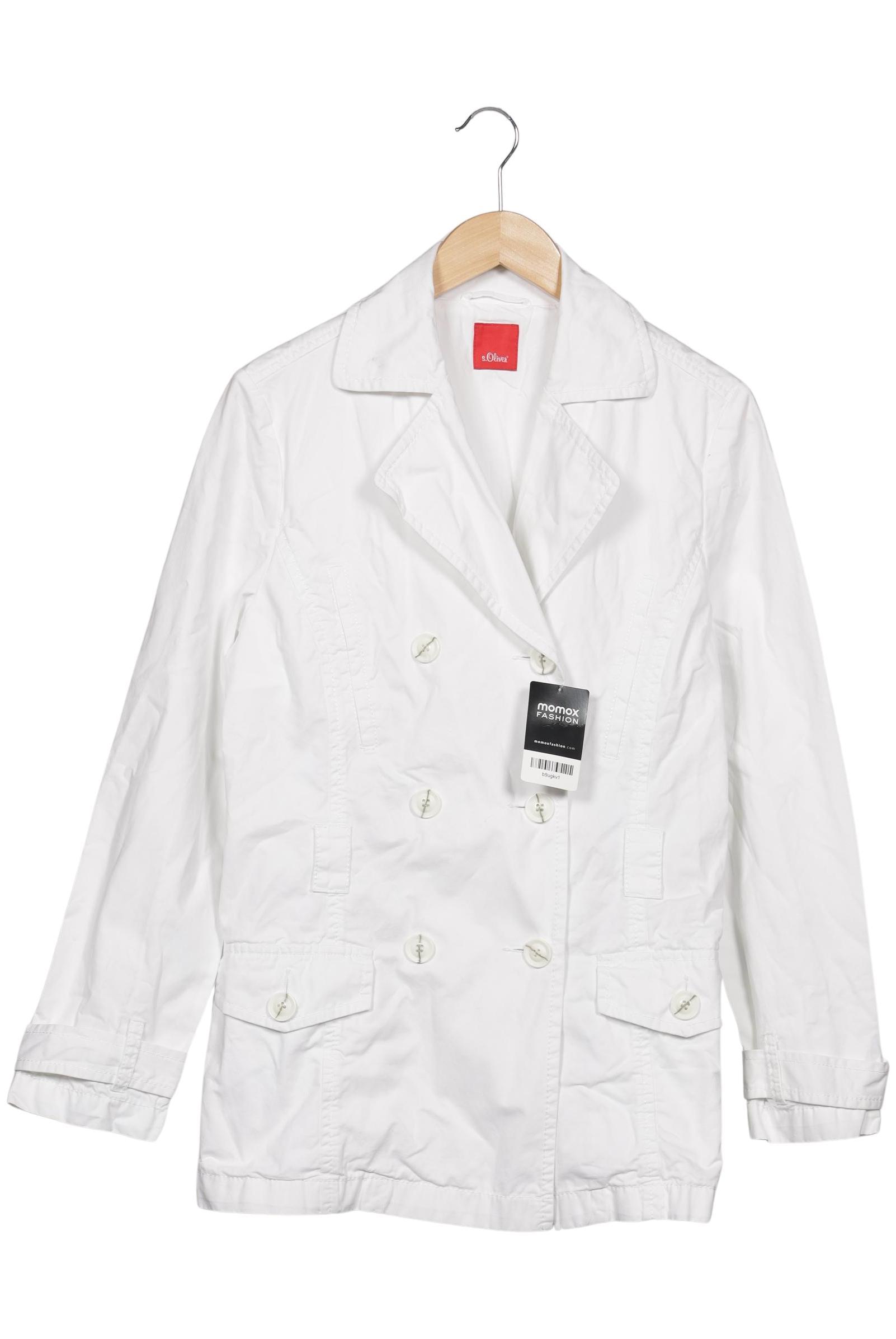 

s.Oliver Damen Jacke, weiß, Gr. 40