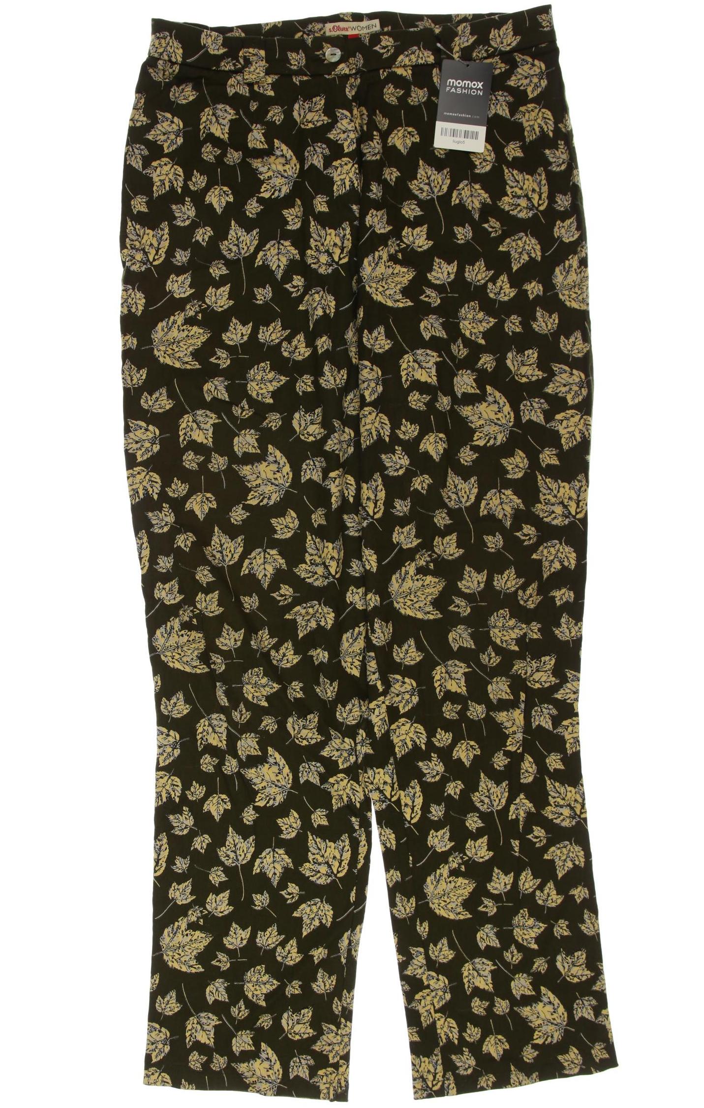 

s.Oliver Damen Stoffhose, grün, Gr. 44