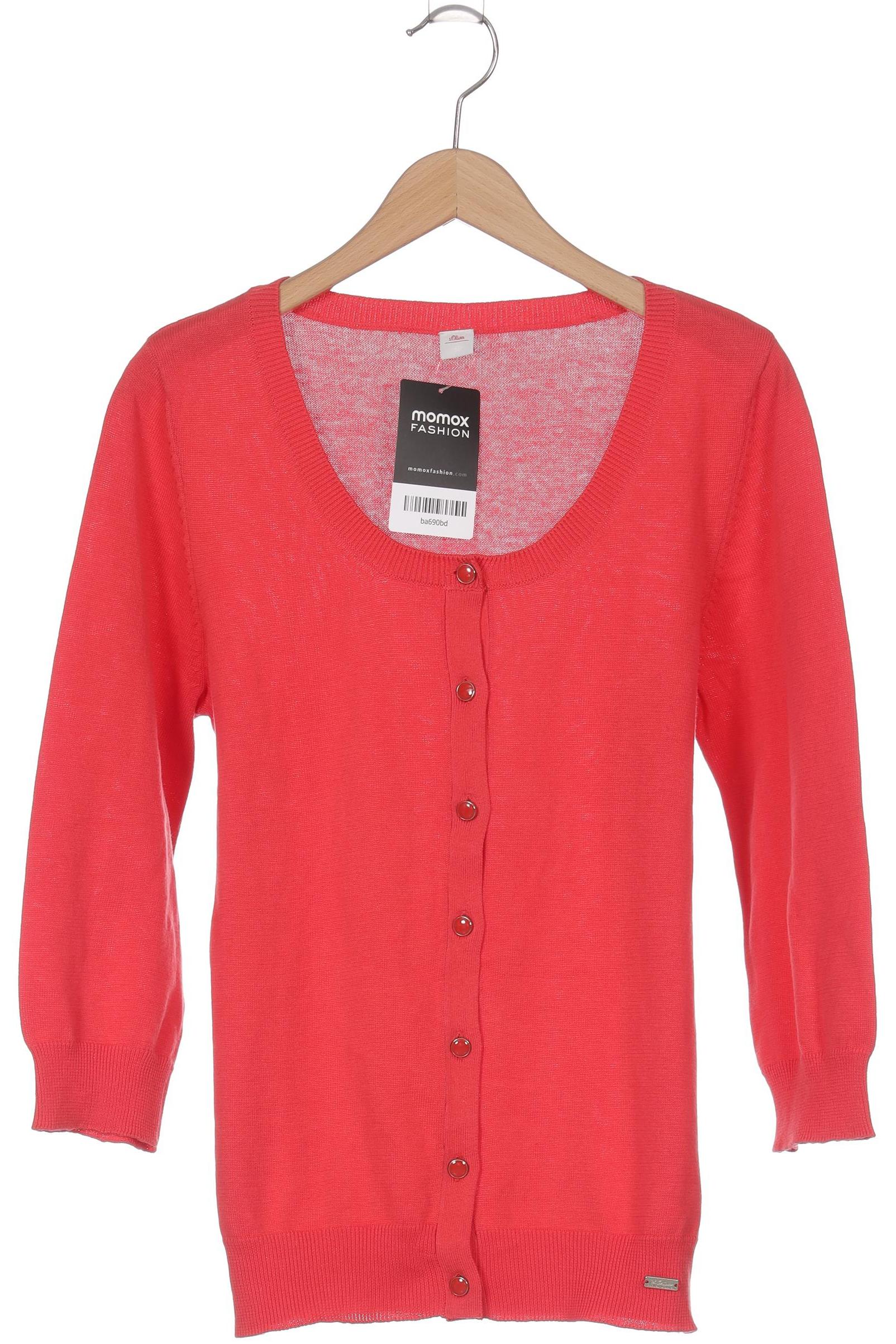 

s.Oliver Damen Strickjacke, rot, Gr. 36