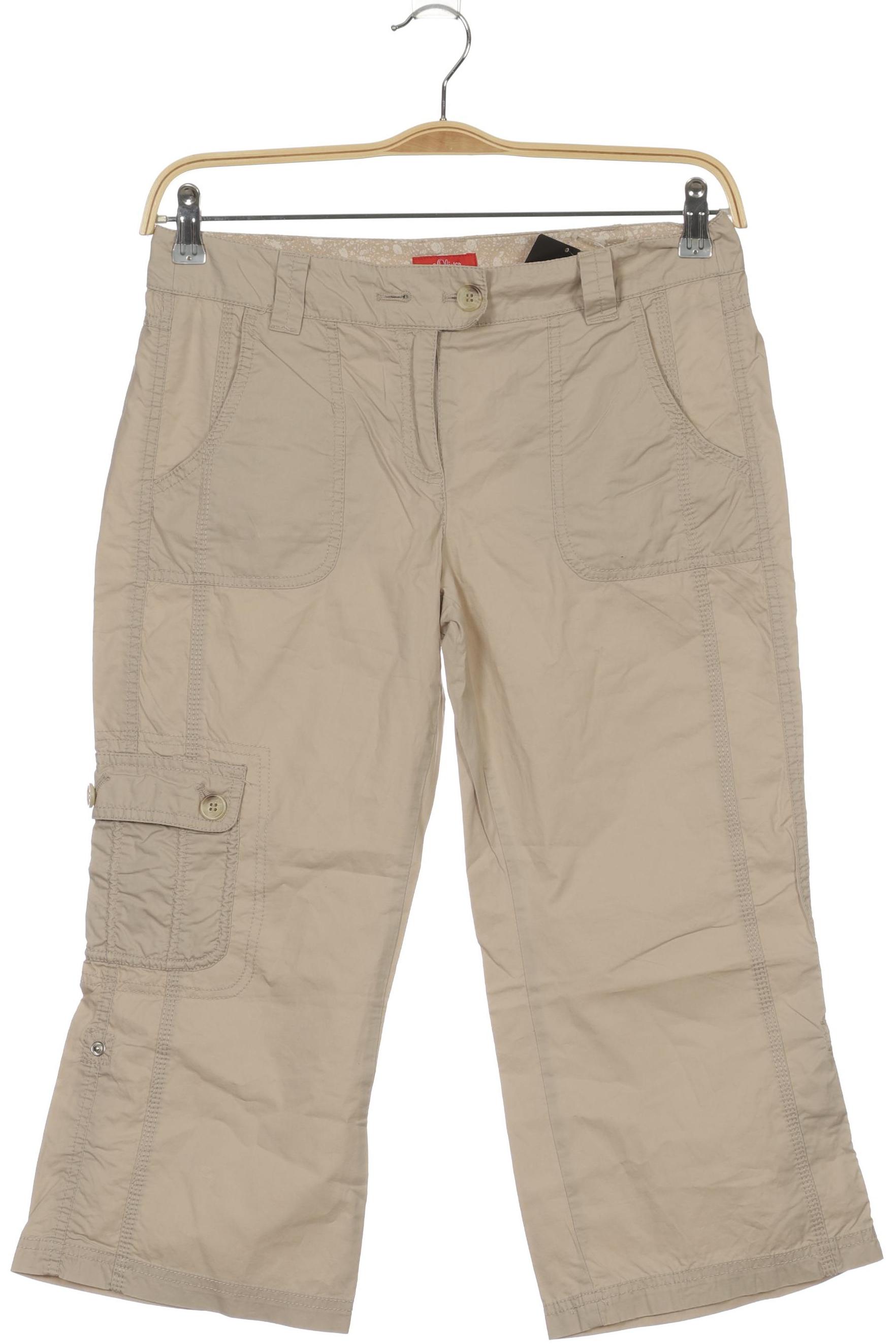 

s.Oliver Damen Stoffhose, beige, Gr. 36