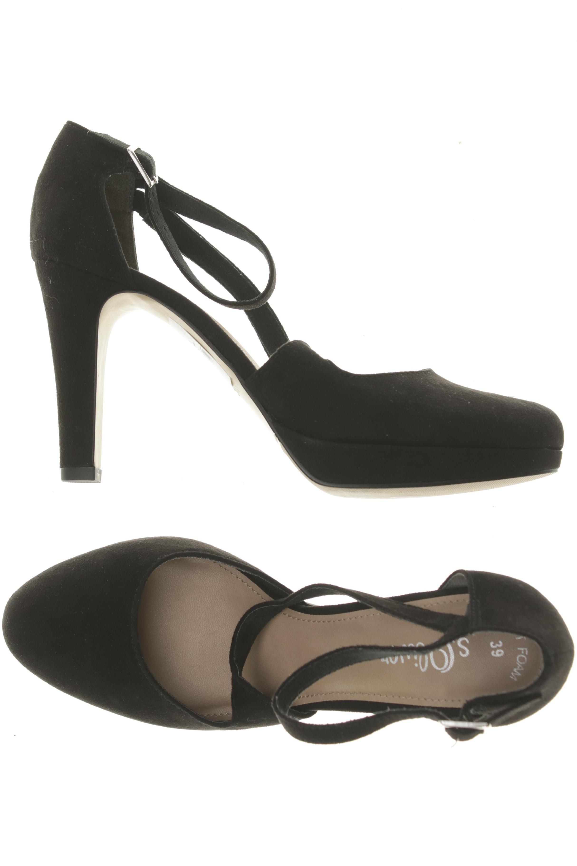 

s.Oliver Damen Pumps, schwarz, Gr. 39
