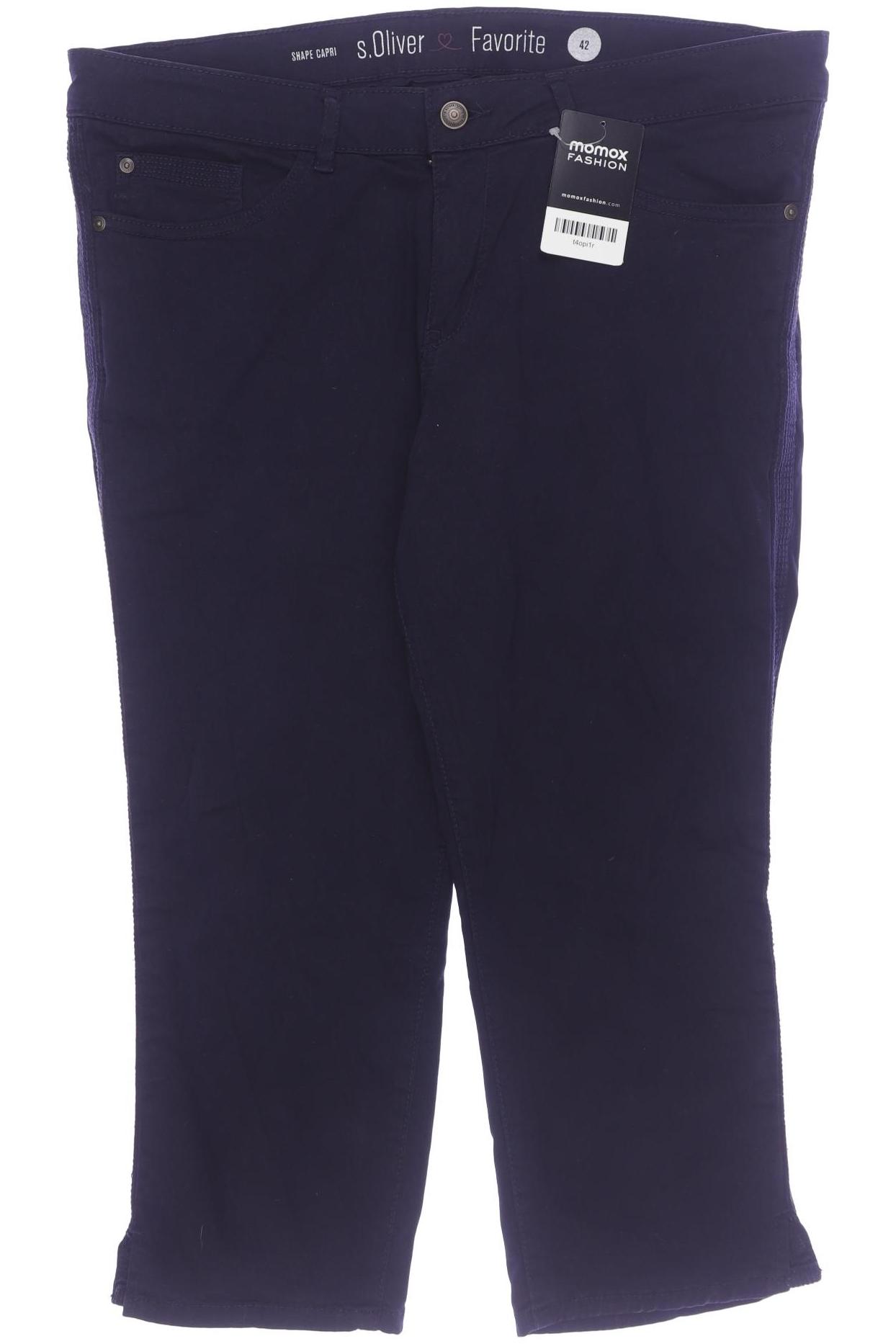 

s.Oliver Damen Stoffhose, marineblau, Gr. 42
