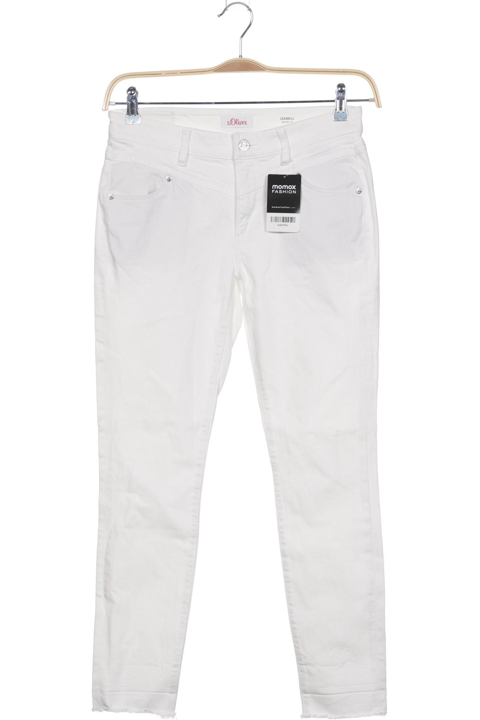 

s.Oliver Damen Jeans, weiß, Gr. 36