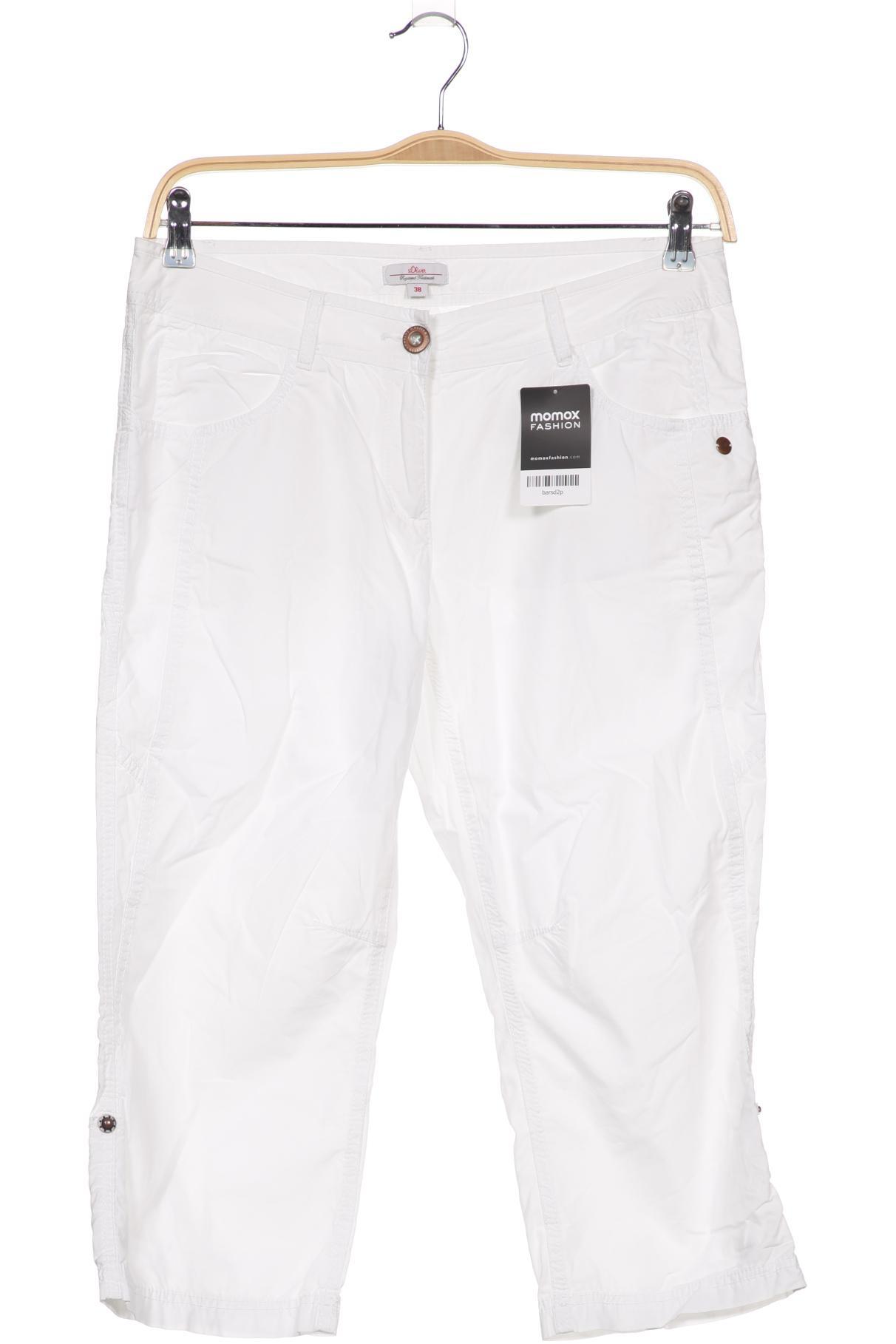 

s.Oliver Damen Shorts, weiß