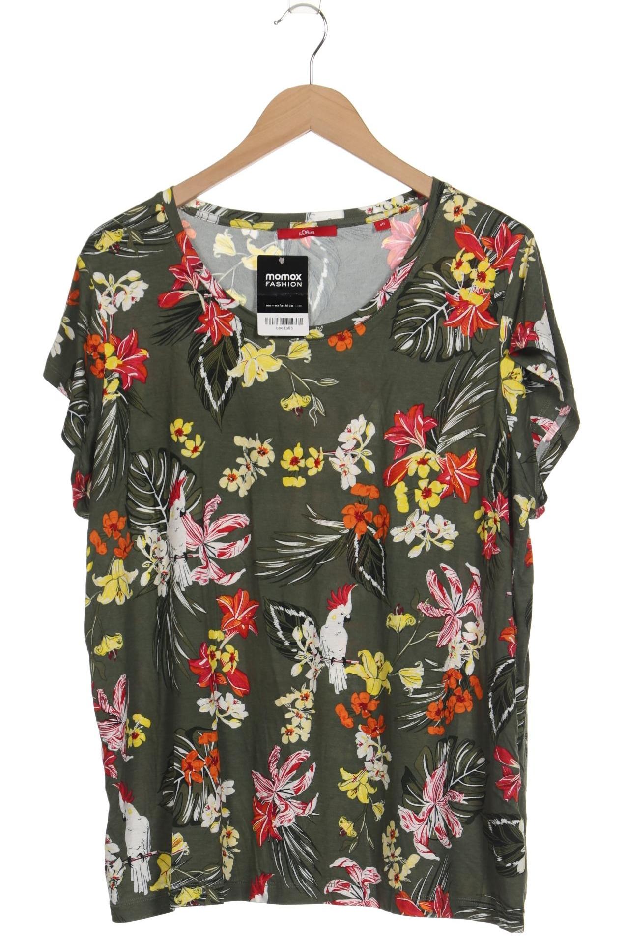 

s.Oliver Damen T-Shirt, grün, Gr. 46