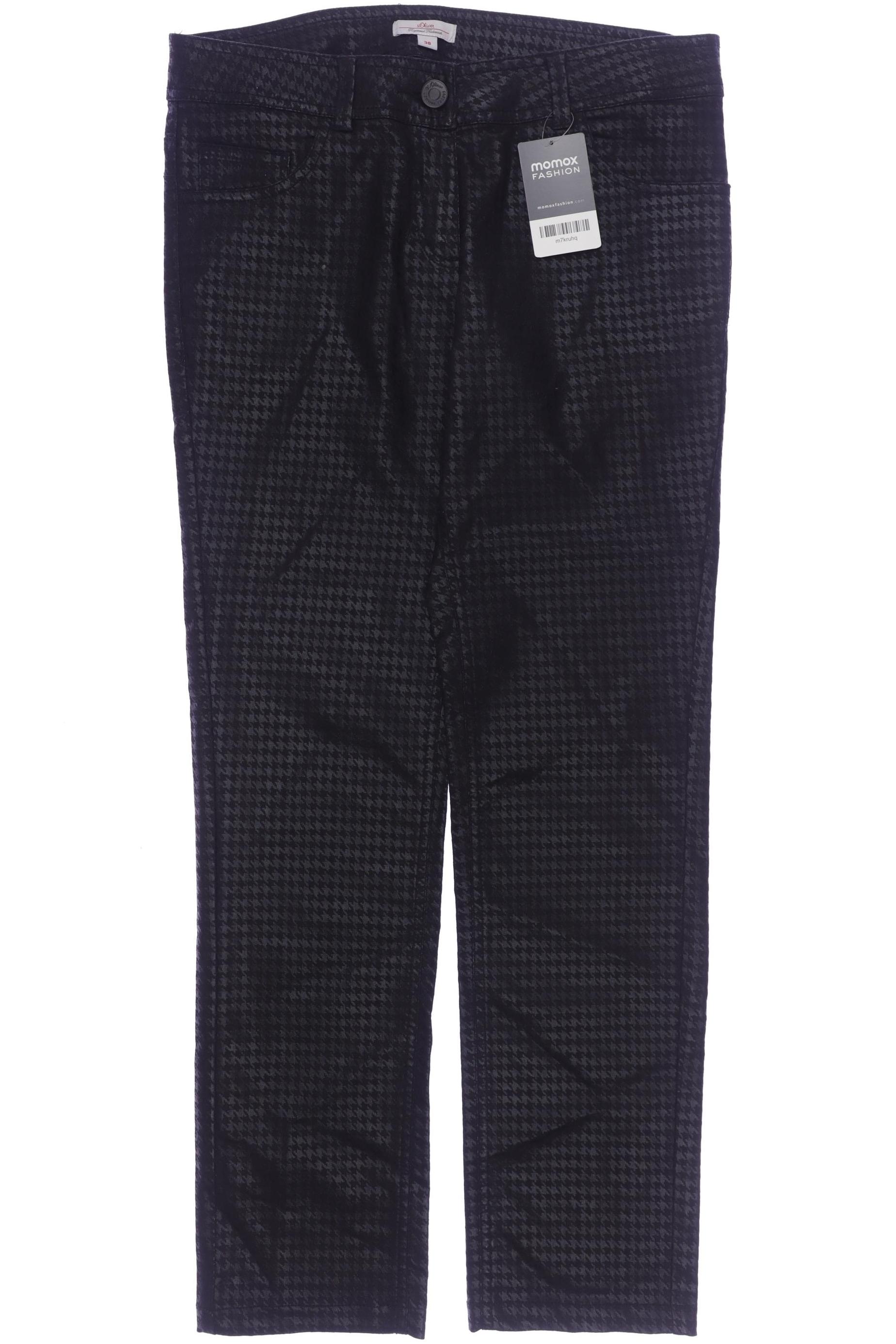 

s.Oliver Damen Stoffhose, schwarz, Gr. 38